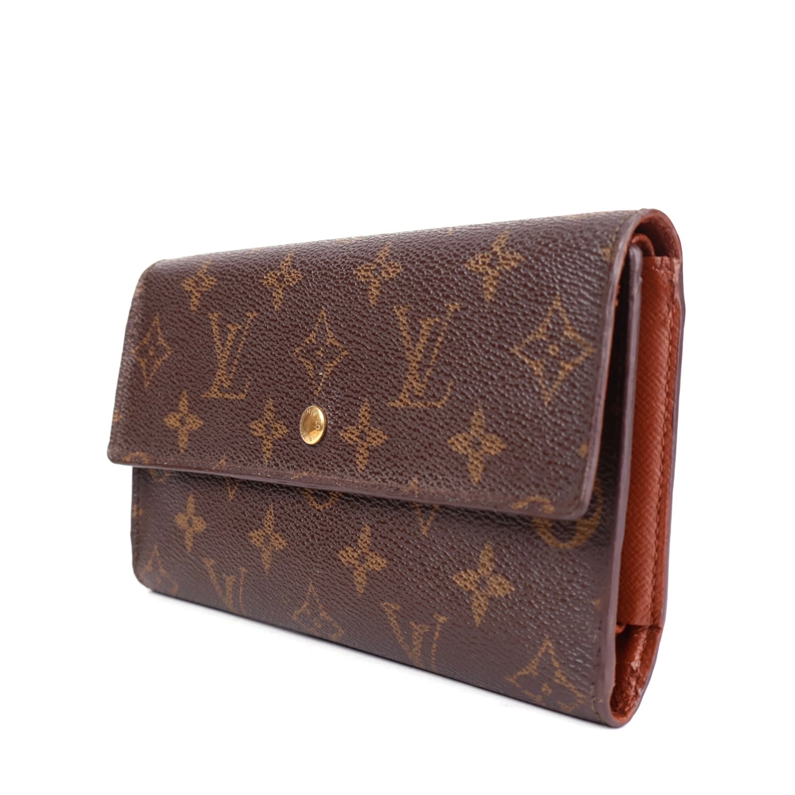 J1683 Louis Vuitton Monogram Canvas Sarah Wallet- Pre Owned