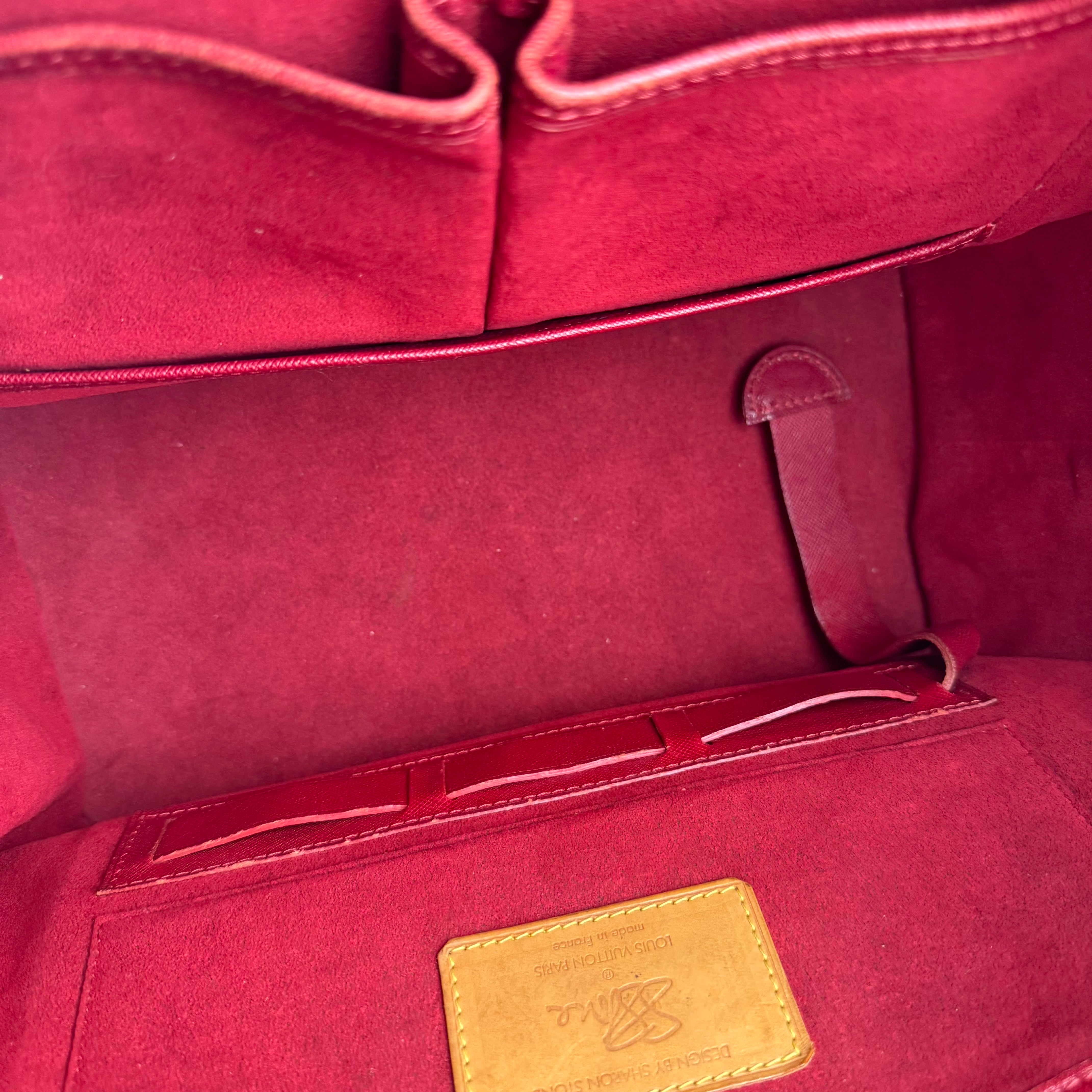 J3267R LOUIS VUITTON Monogram Sharon Stone Amfar Vanity Three- Pre Owned