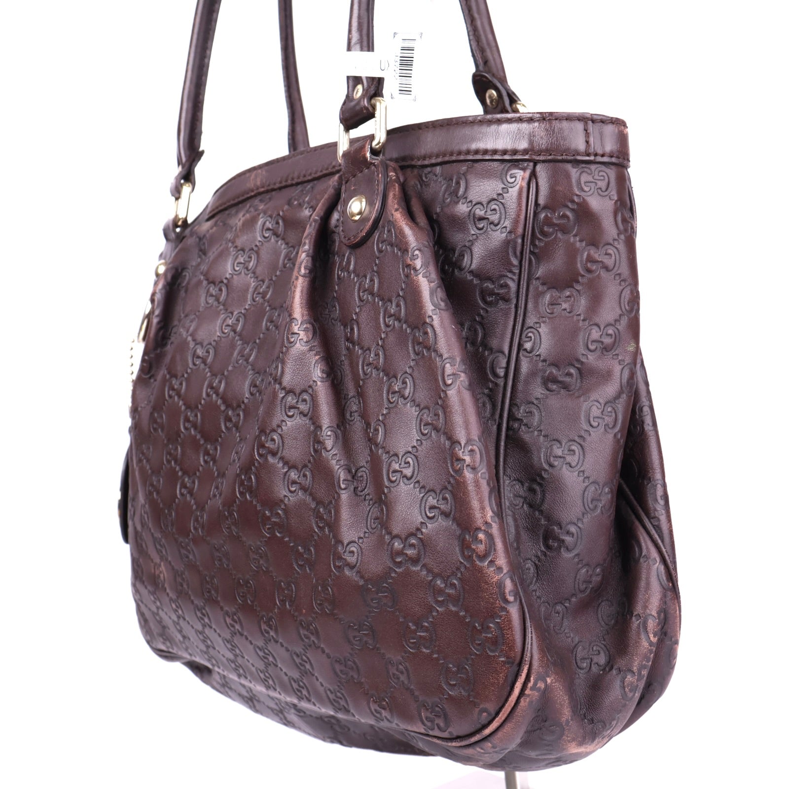 J3722 Gucci Guccissima Sukey Tote Bag- Pre Owned