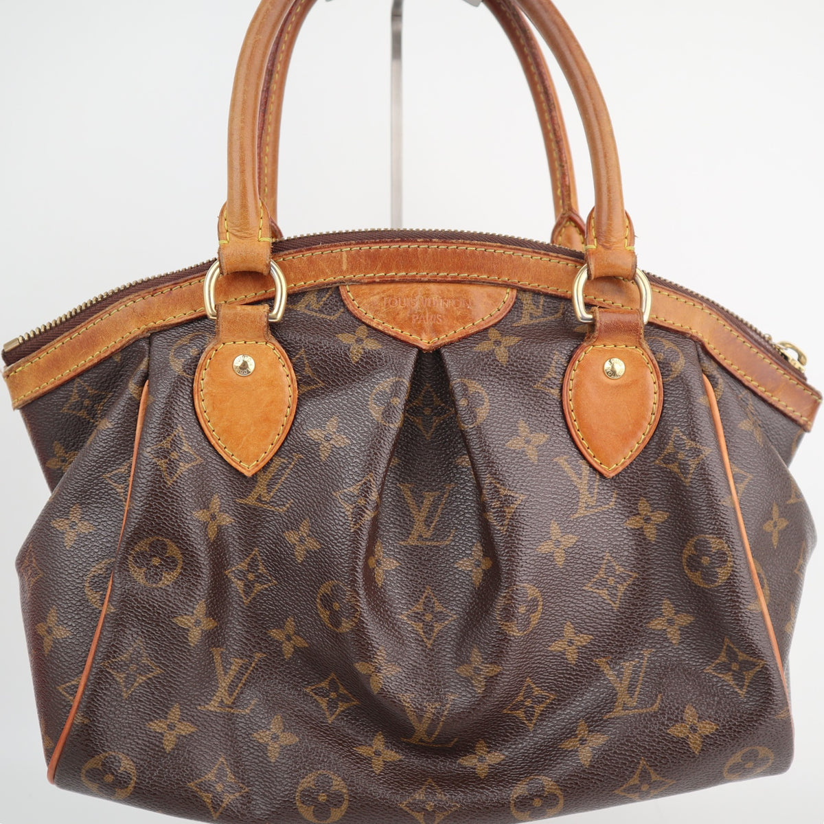 C2088# Louis Vuitton Shoulder Bag Tivoli PM | Pre-Owned Good Brown Coated canvas Monogram