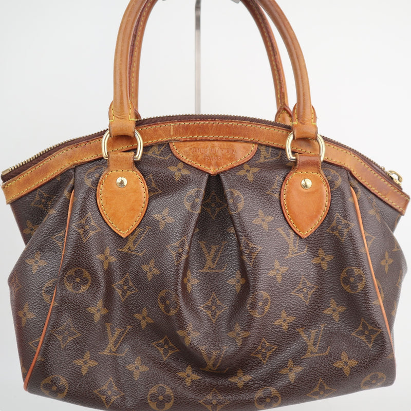 C2088# Louis Vuitton Shoulder Bag Tivoli PM | Pre-Owned Good Brown Coated canvas Monogram