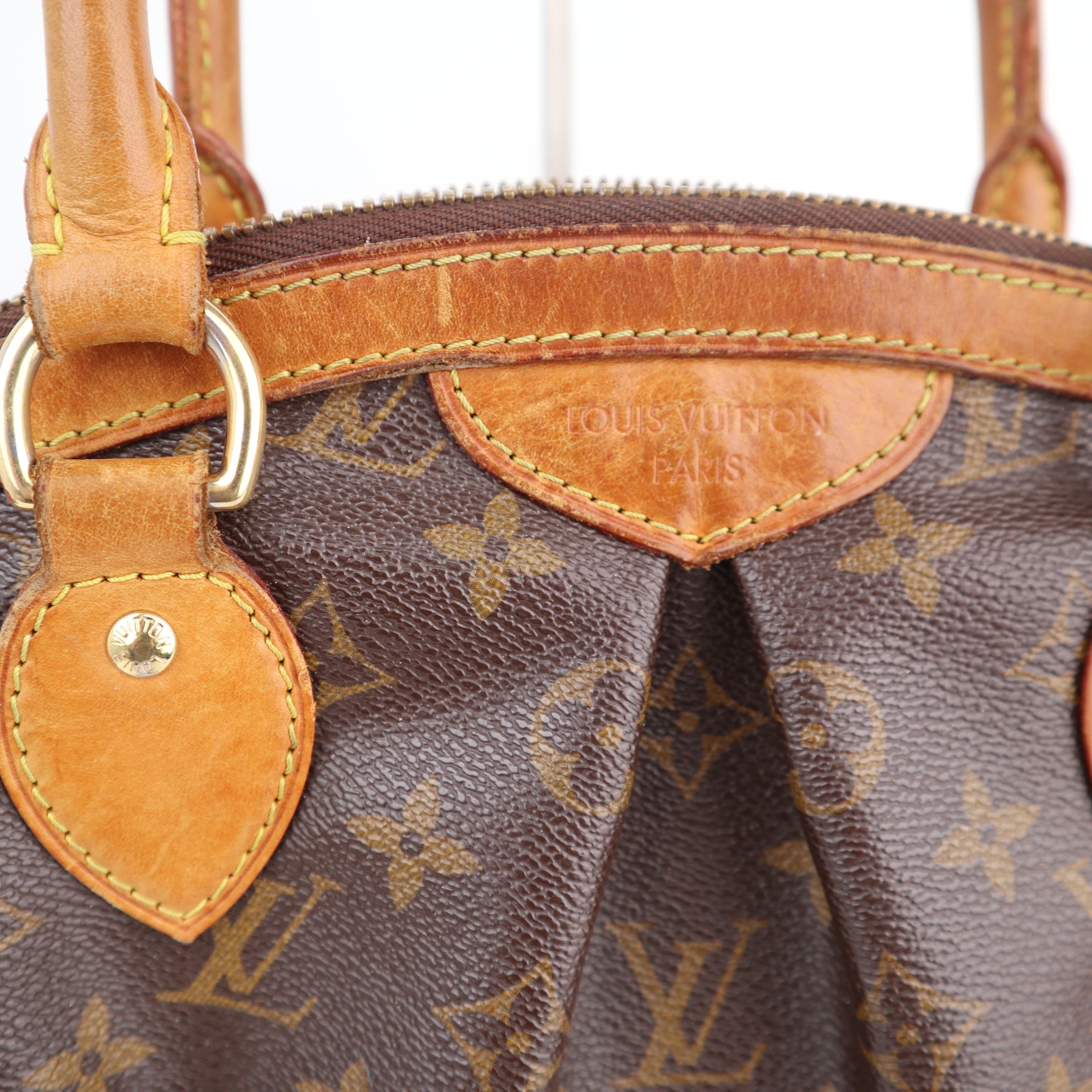 C2088 Louis Vuitton Shoulder Bag Tivoli PM | Pre-Owned Good Brown Coated canvas Monogram