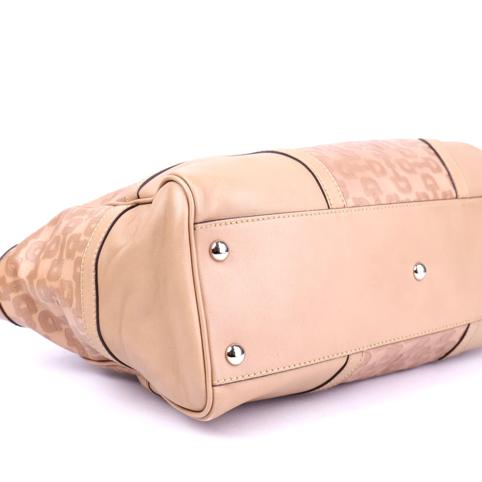 J3723 Gucci Horsebit Cappuccino Bag- Pre Owned
