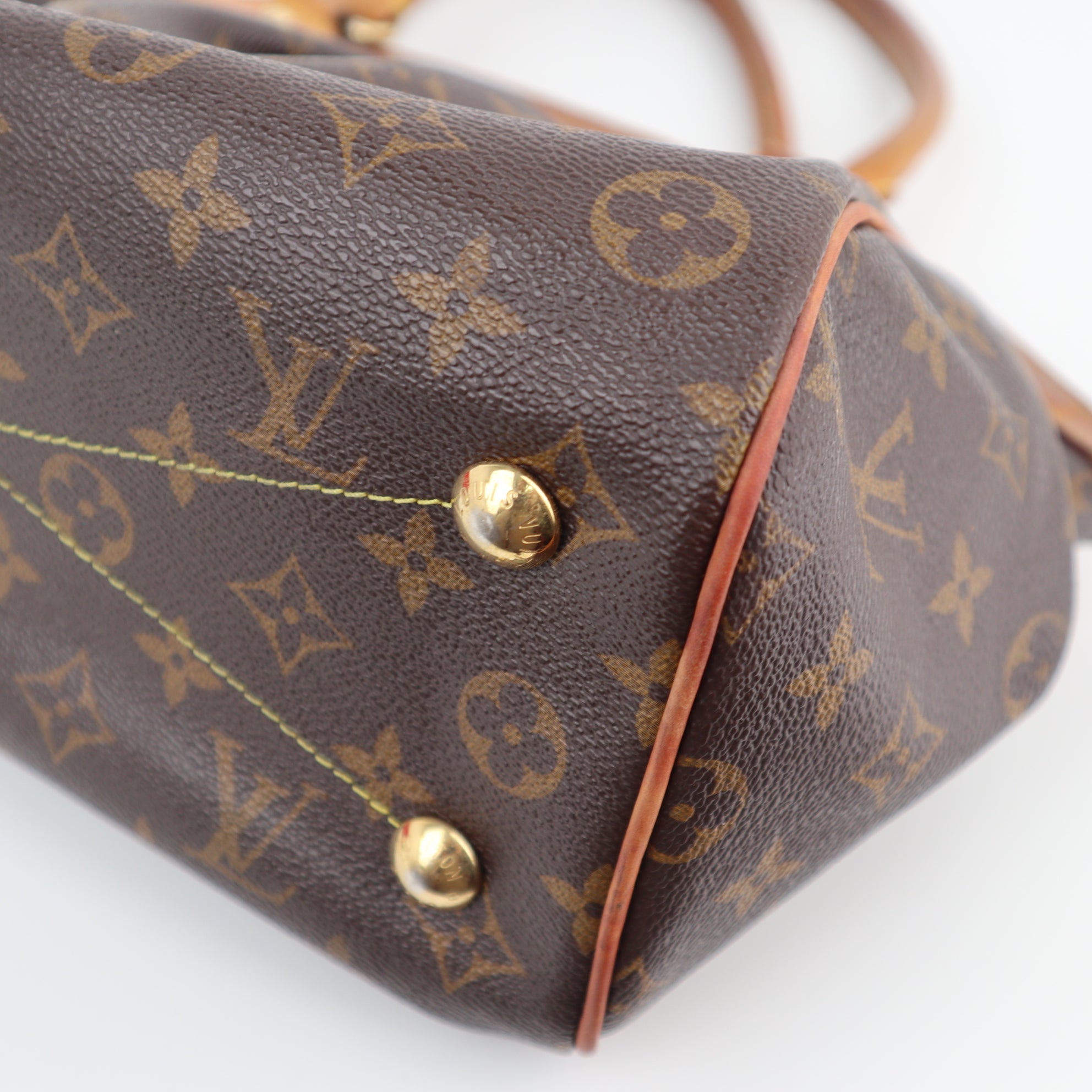 C2088 Louis Vuitton Shoulder Bag Tivoli PM | Pre-Owned Good Brown Coated canvas Monogram