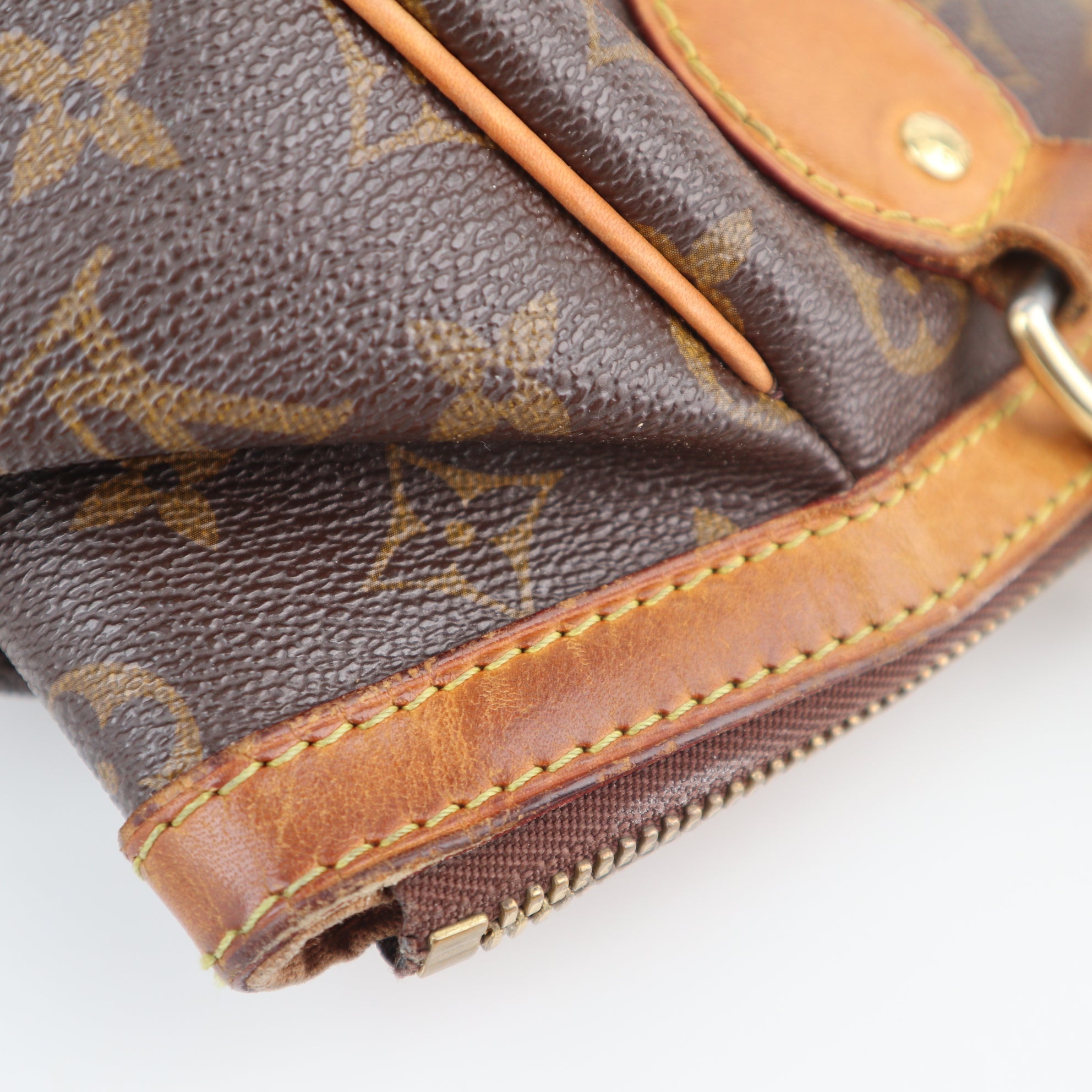 C2088 Louis Vuitton Shoulder Bag Tivoli PM | Pre-Owned Good Brown Coated canvas Monogram