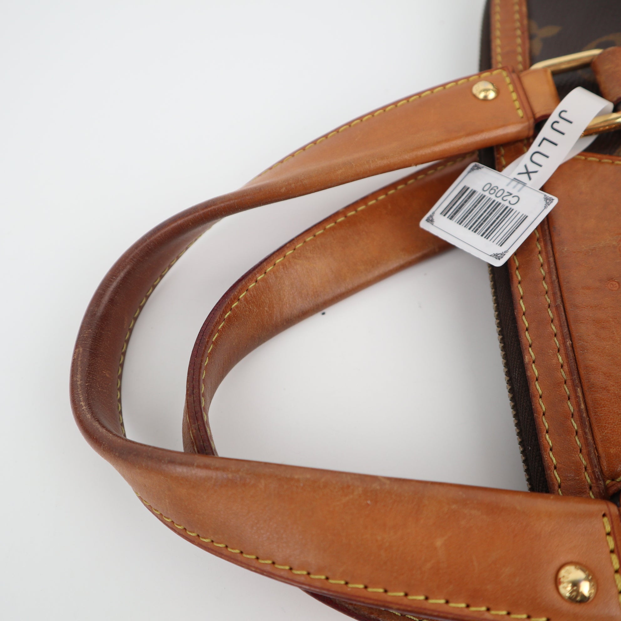 C2090 Louis Vuitton Top Handle Bag Retiro PM | Pre-Owned Very Good Brown Coated canvas Monogram