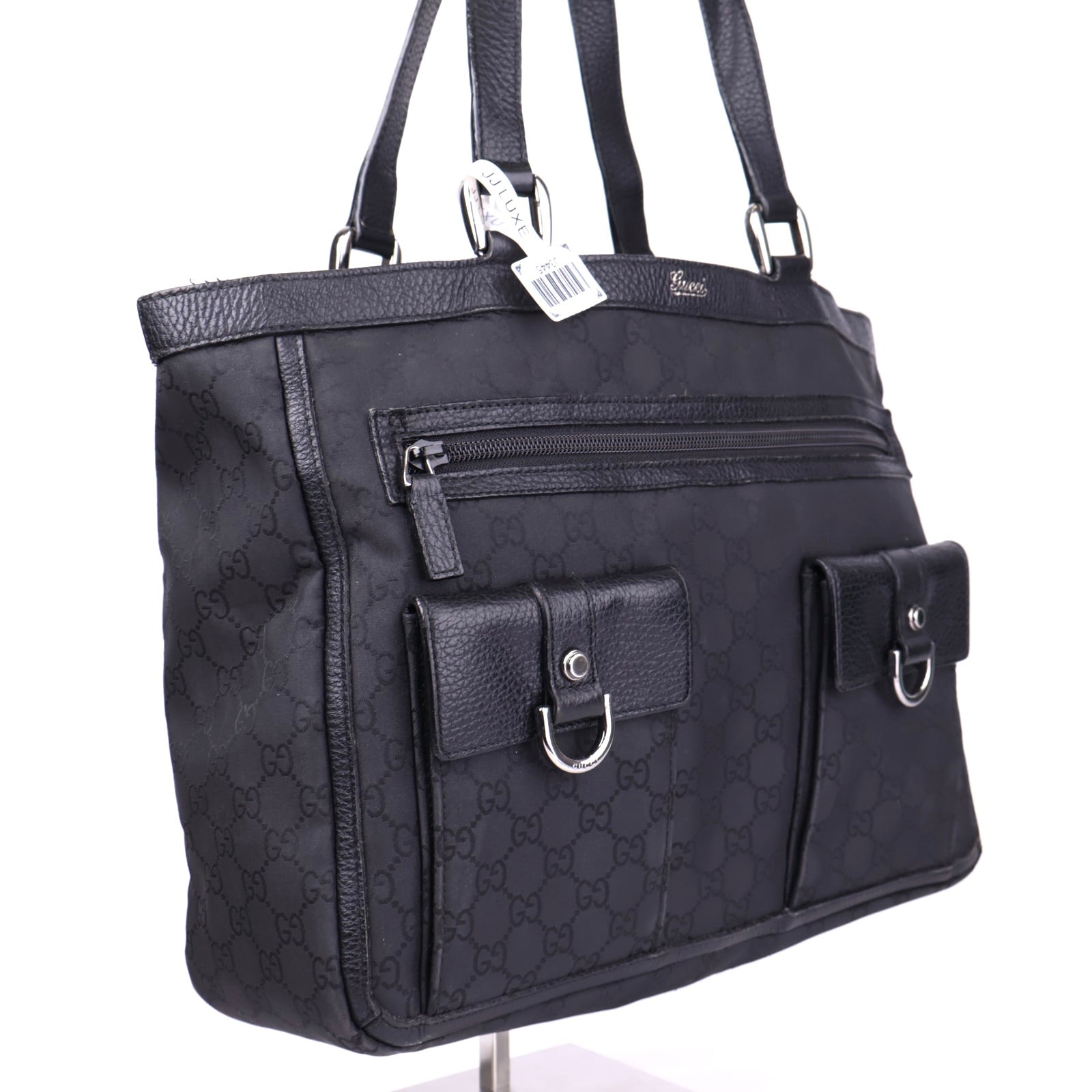 J3445 Gucci GG Canvas Tote Bag- Pre Owned