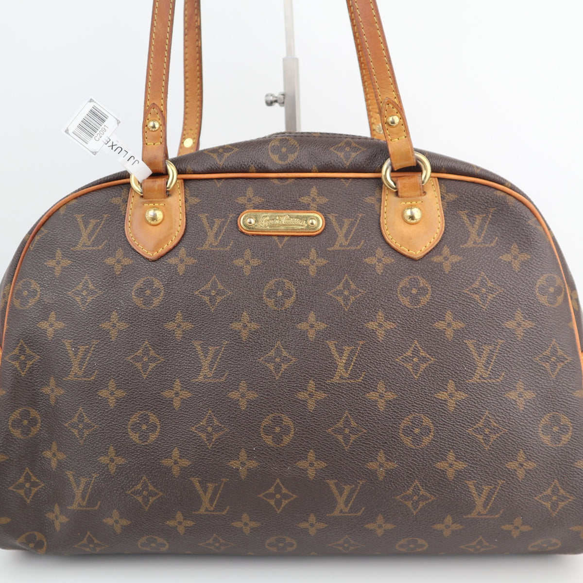 C2091 Louis Vuitton Shoulder Bag Montorgueil GM | Pre-Owned Very Good Brown Coated canvas Monogram