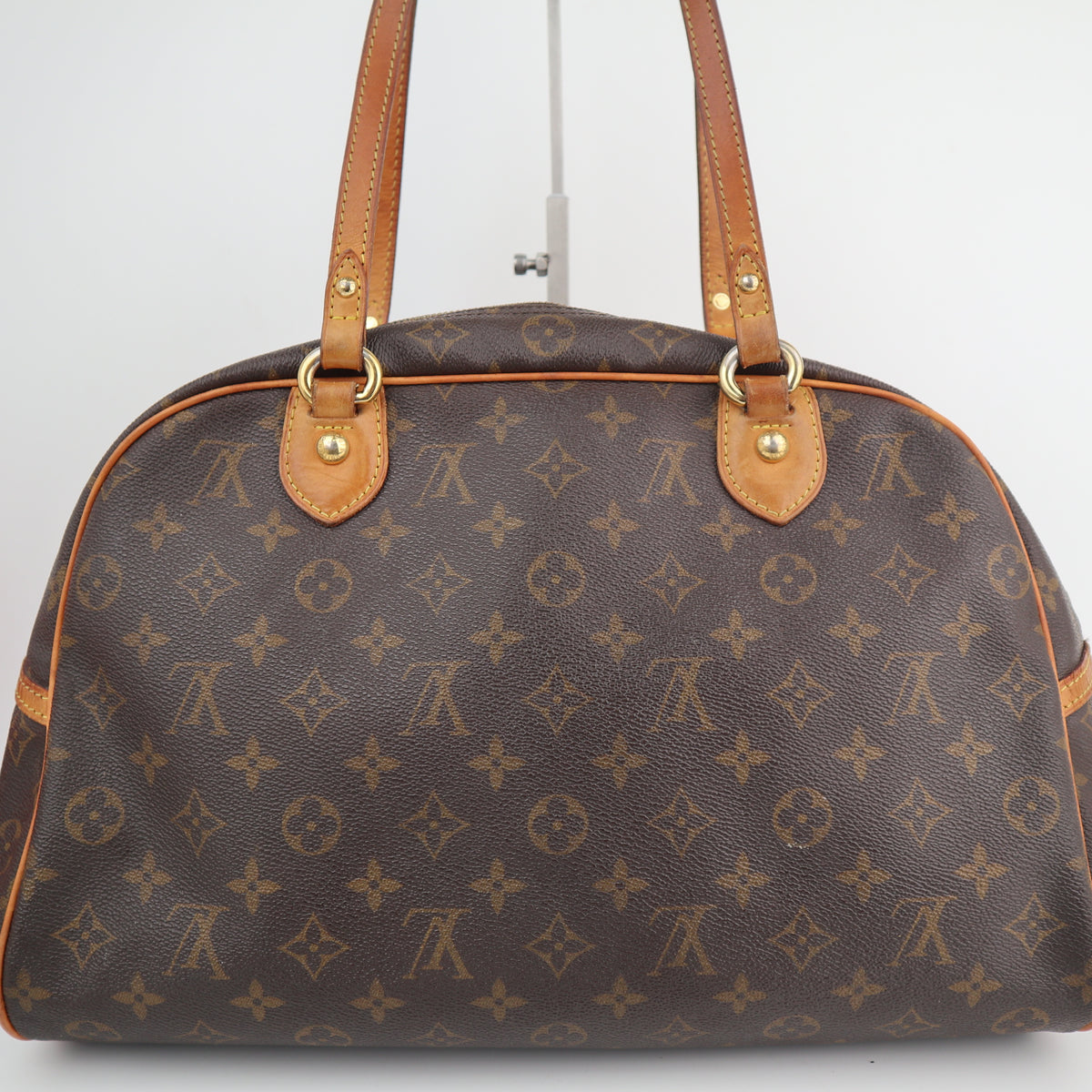 C2091 Louis Vuitton Shoulder Bag Montorgueil PM | Pre-Owned Very Good Brown Coated canvas Monogram