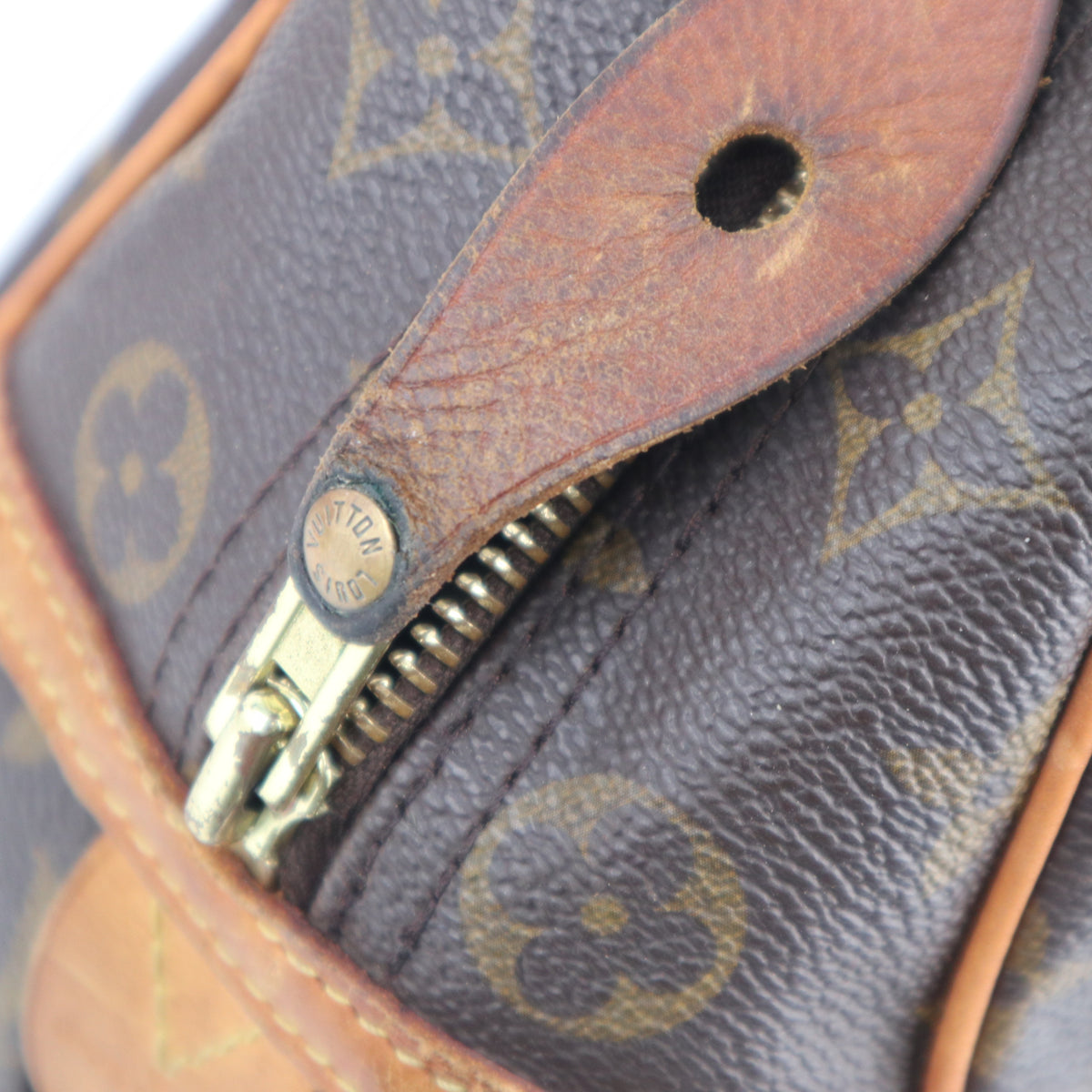 C2091 Louis Vuitton Shoulder Bag Montorgueil PM | Pre-Owned Very Good Brown Coated canvas Monogram