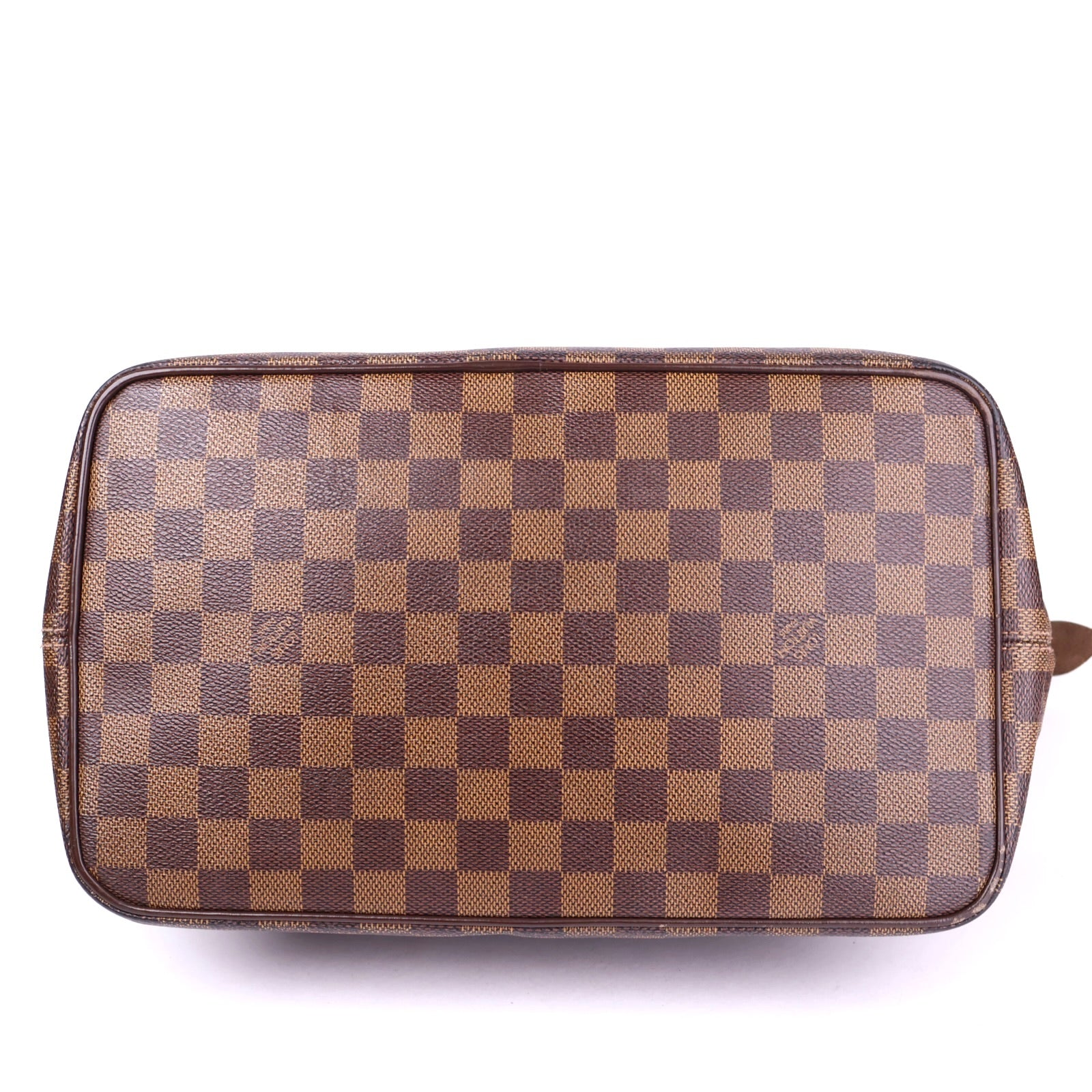 J3459 Louis Vuitton Damier Ebene Saleya MM Tote Bag Brown- Pre Owned