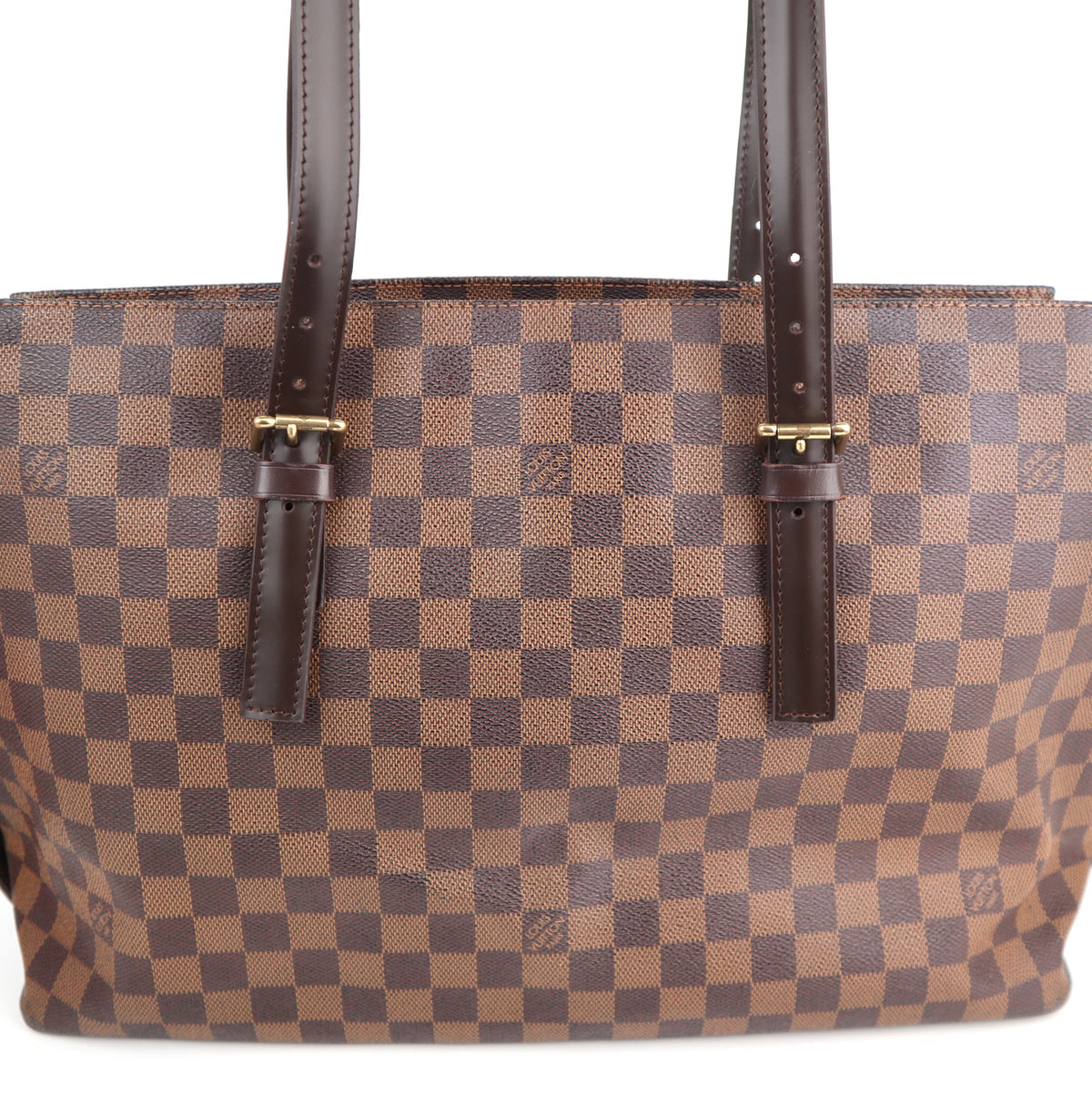 C2093 Louis Vuitton Shoulder Bag Chelsea | Pre-Owned Very Good Brown Coated canvas Damier Ebene