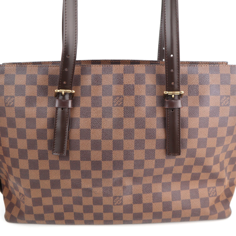 C2093 Louis Vuitton Shoulder Bag Chelsea | Pre-Owned Very Good Brown Coated canvas Damier Ebene