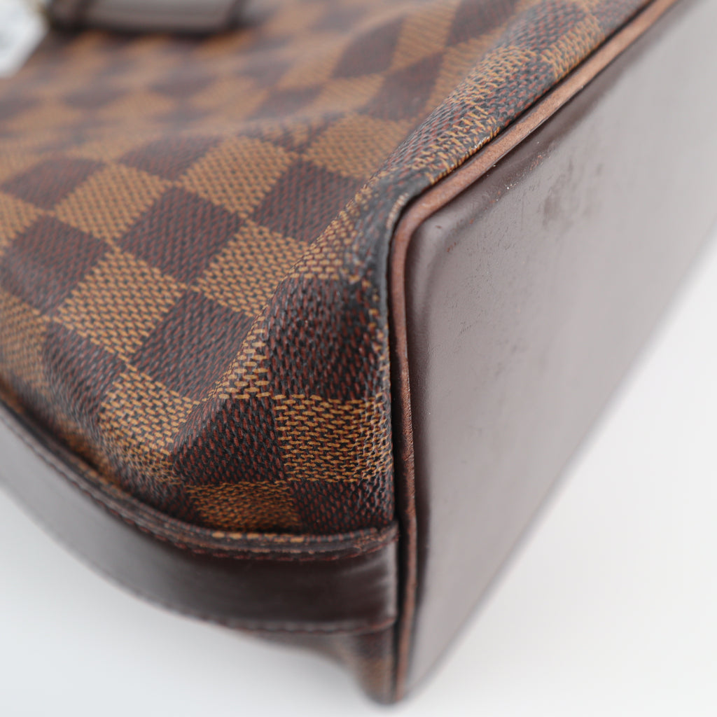 C2093 Louis Vuitton Shoulder Bag Chelsea | Pre-Owned Very Good Brown Coated canvas Damier Ebene