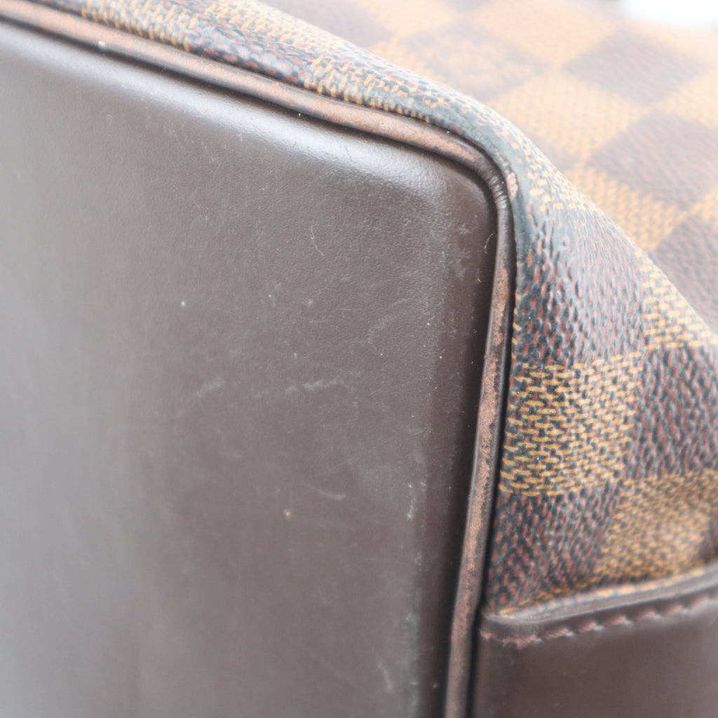 C2093 Louis Vuitton Shoulder Bag Chelsea | Pre-Owned Very Good Brown Coated canvas Damier Ebene