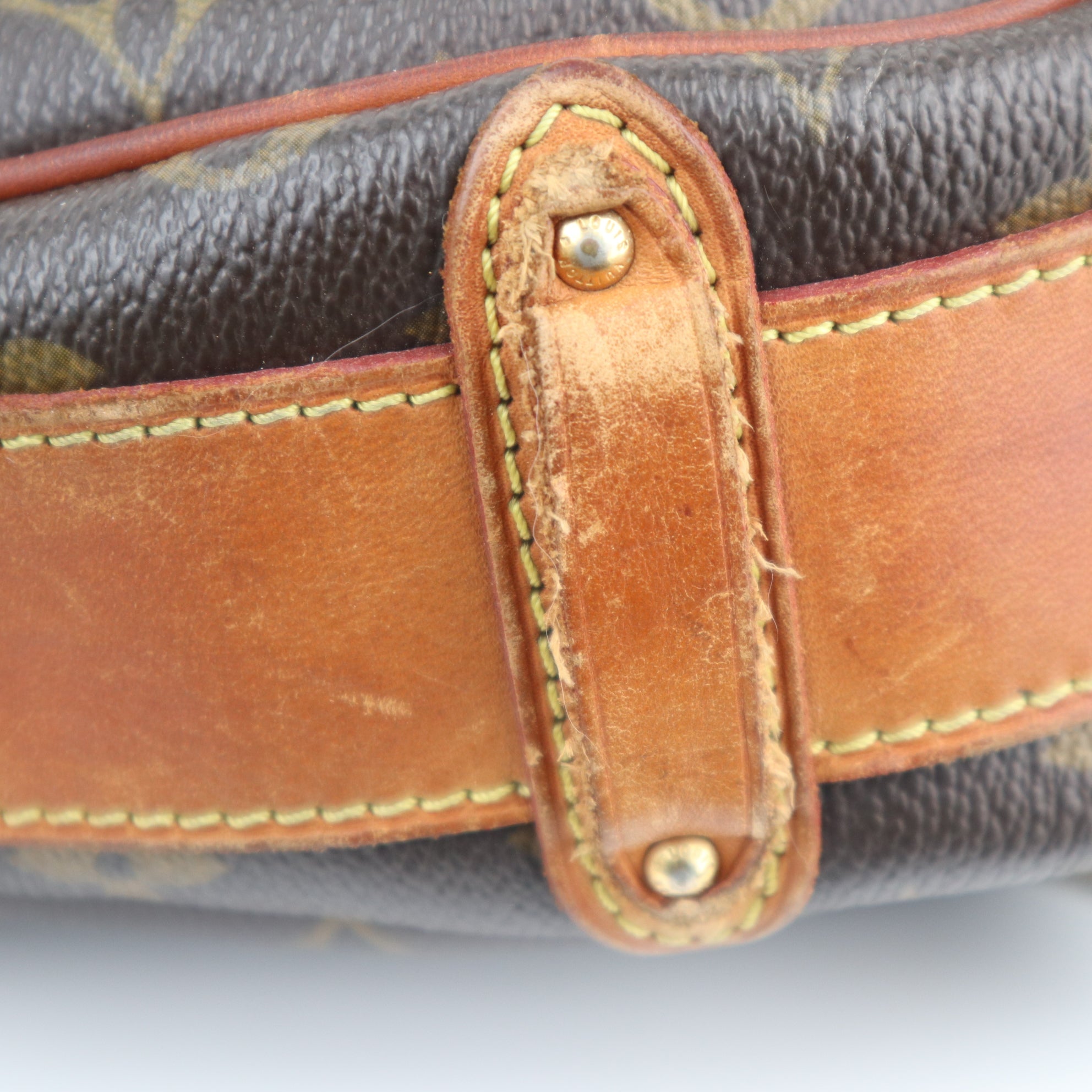 C1928 Louis Vuitton Shoulder Bag Monogram Canvas Tulum GM | Pre-Owned Very Good Brown Canvas Monogram