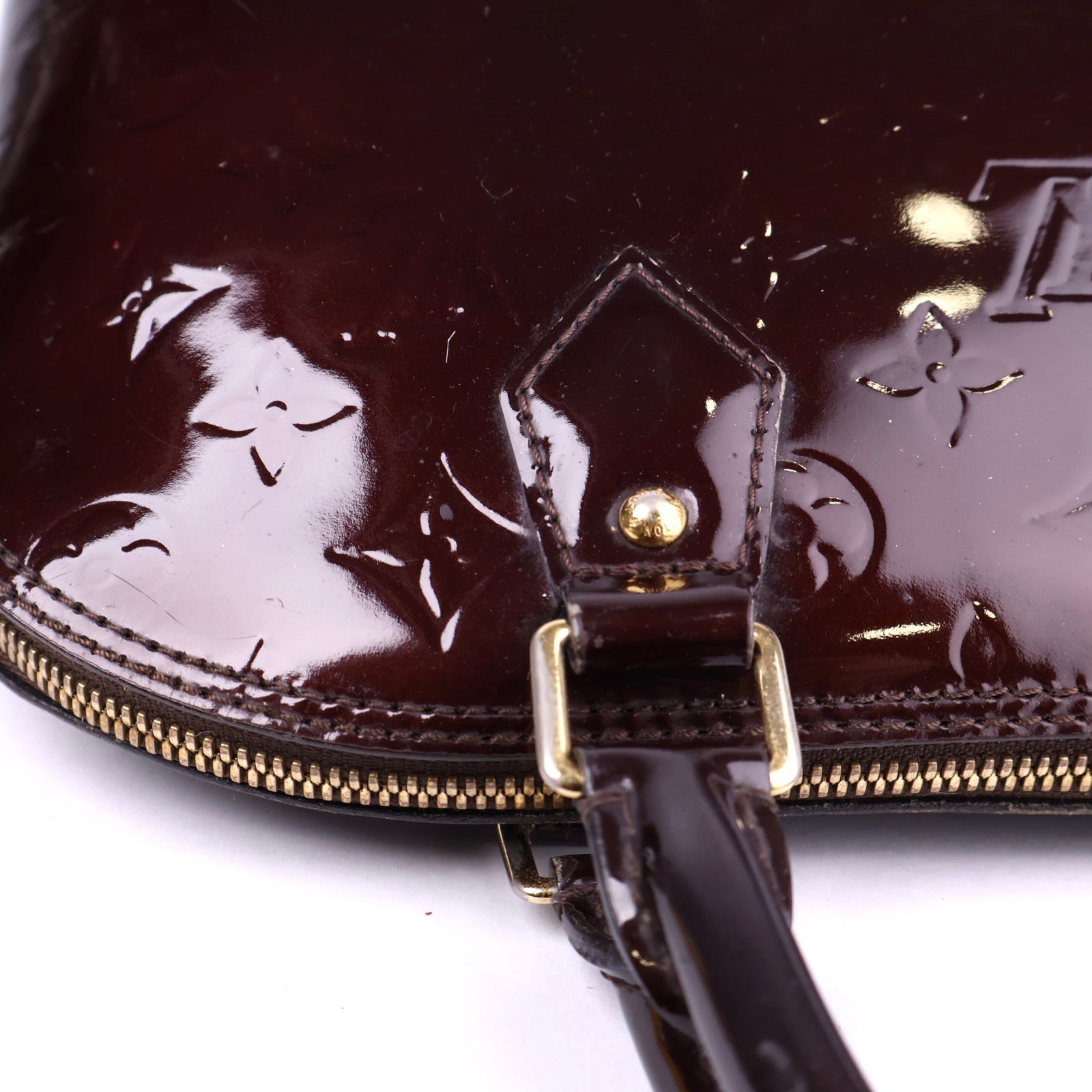J3473 Louis Vuitton Vernis Alma PM Handbag- Pre Owned