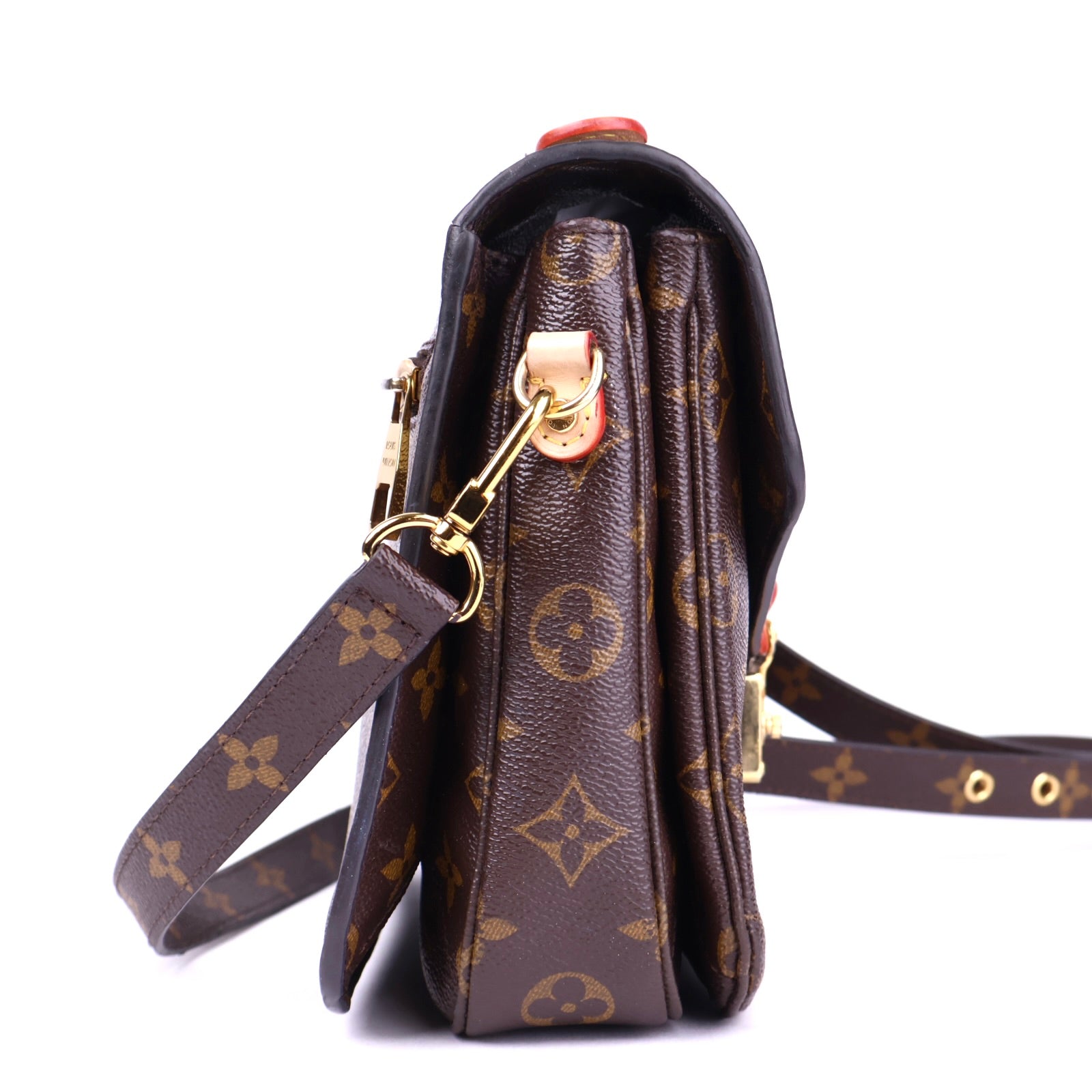 J3472 Louis Vuitton Monogram Canvas Pochette Metis Bag- Pre Owned