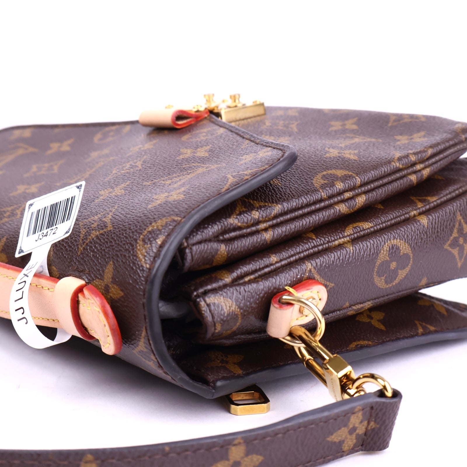 J3472 Louis Vuitton Monogram Canvas Pochette Metis Bag- Pre Owned