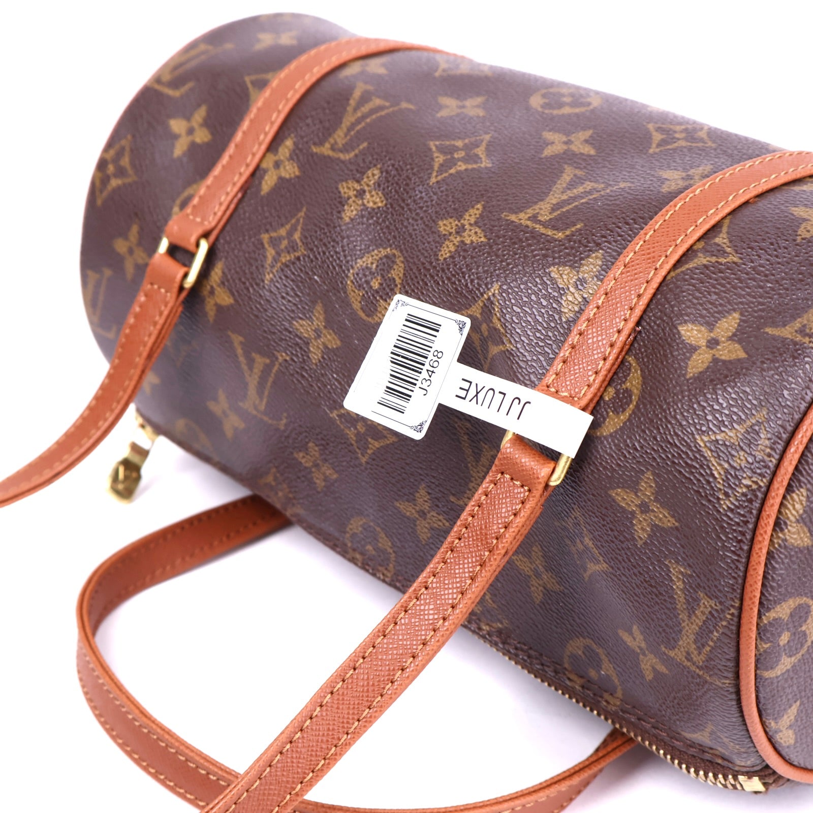 J3468 Louis Vuitton Papillon Handbag Monogram 26- Pre Owned