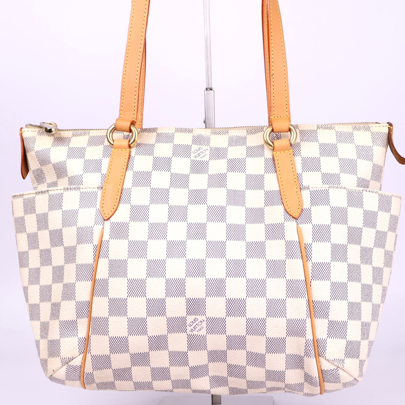 J3465 Louis Vuitton Damier Azur Totally Tote Bag- Pre Owned