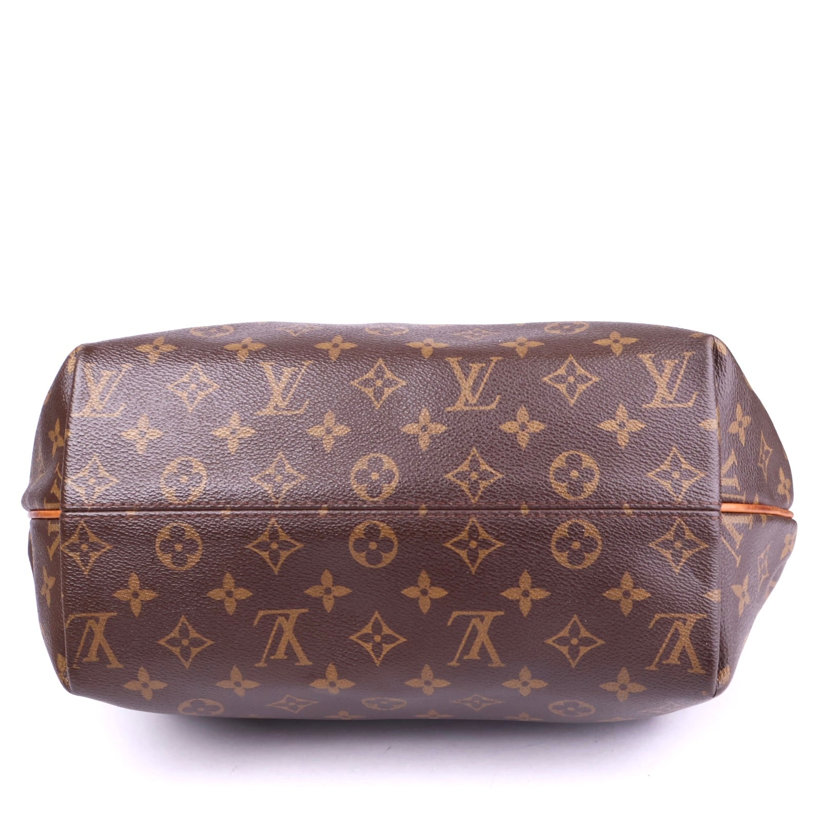 J3467 Louis Vuitton Brown Monogram Canvas Turenne MM Bag- Pre Owned