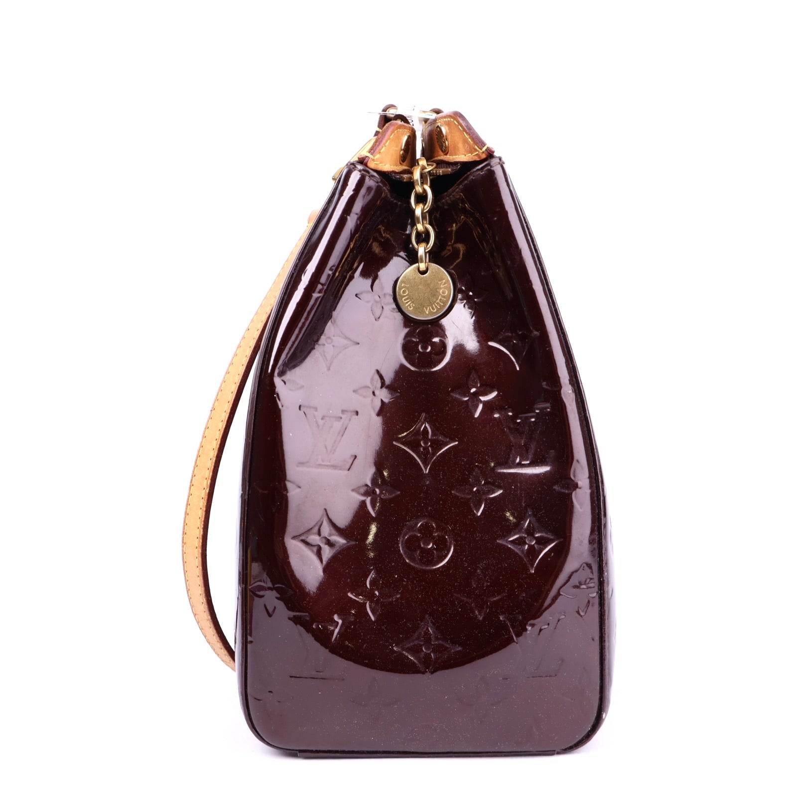 J3463 Louis Vuitton Brea MM Amarante Vernis- Pre Owned