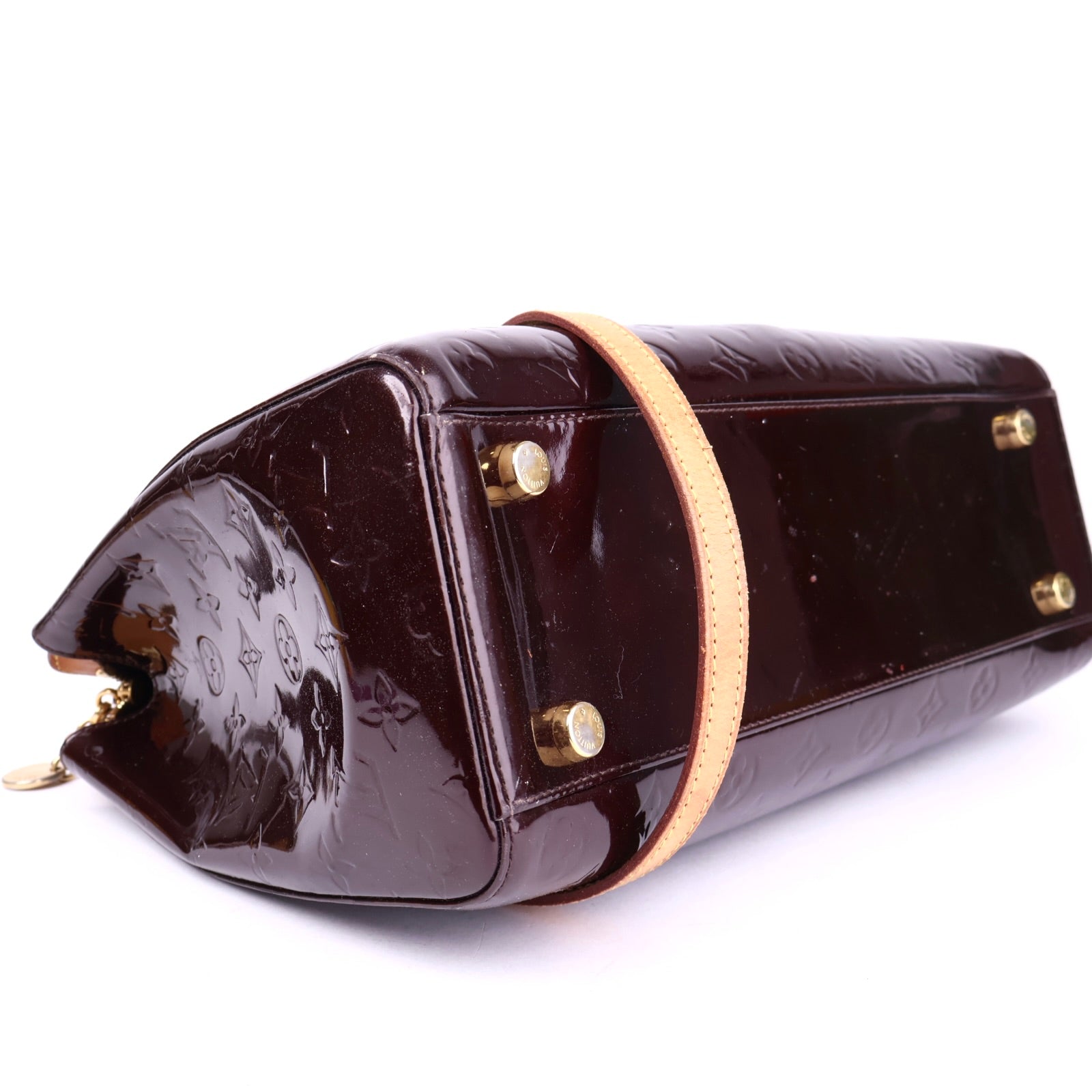J3463 Louis Vuitton Brea MM Amarante Vernis- Pre Owned