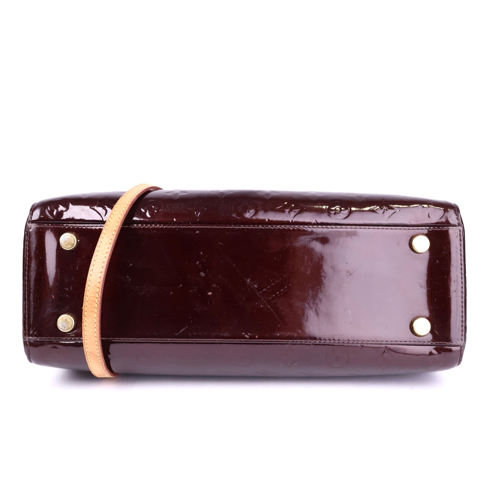 J3463 Louis Vuitton Brea MM Amarante Vernis- Pre Owned