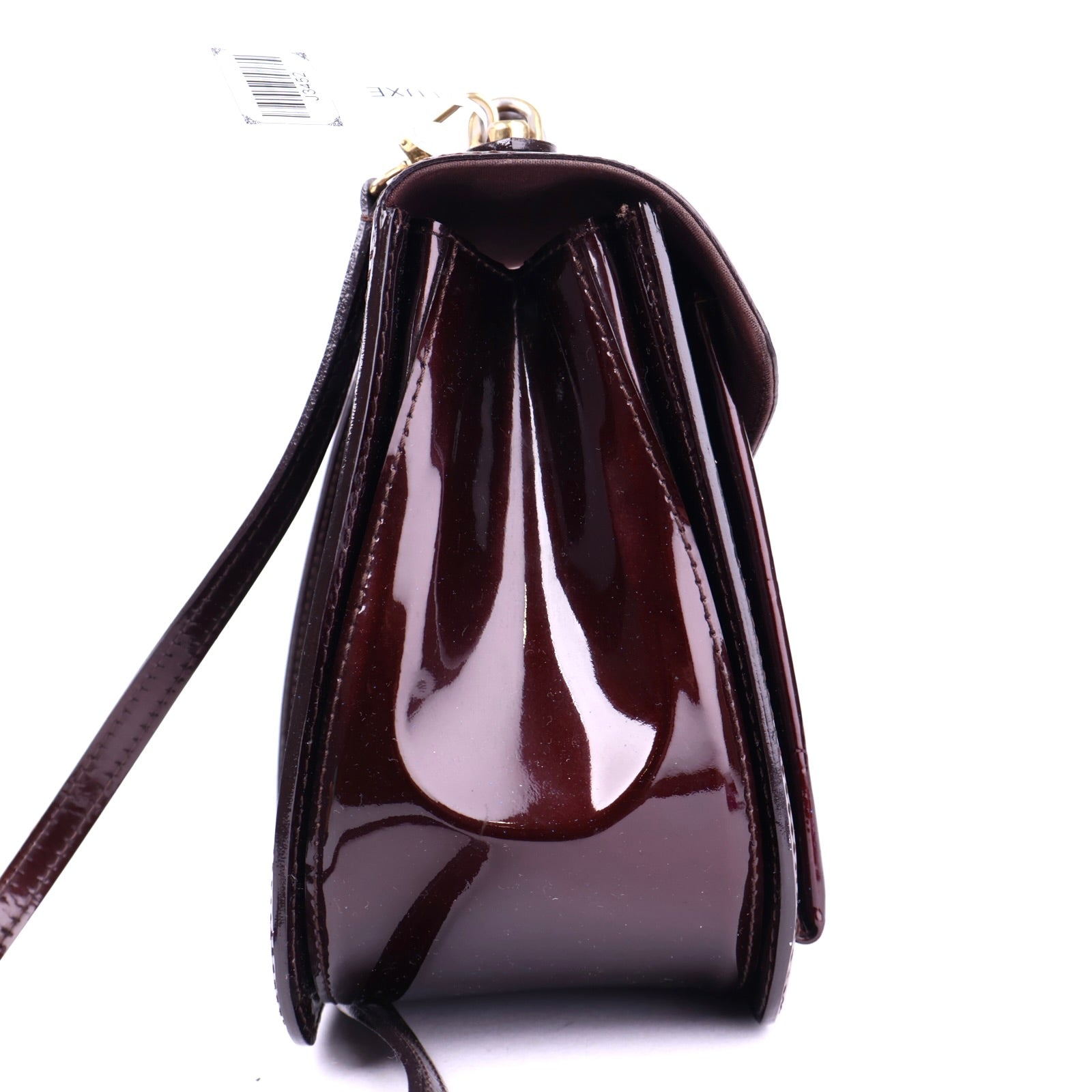 J3452 Louis Vuitton Amarante Monogram Vernis Mirada Bag- Pre Owned