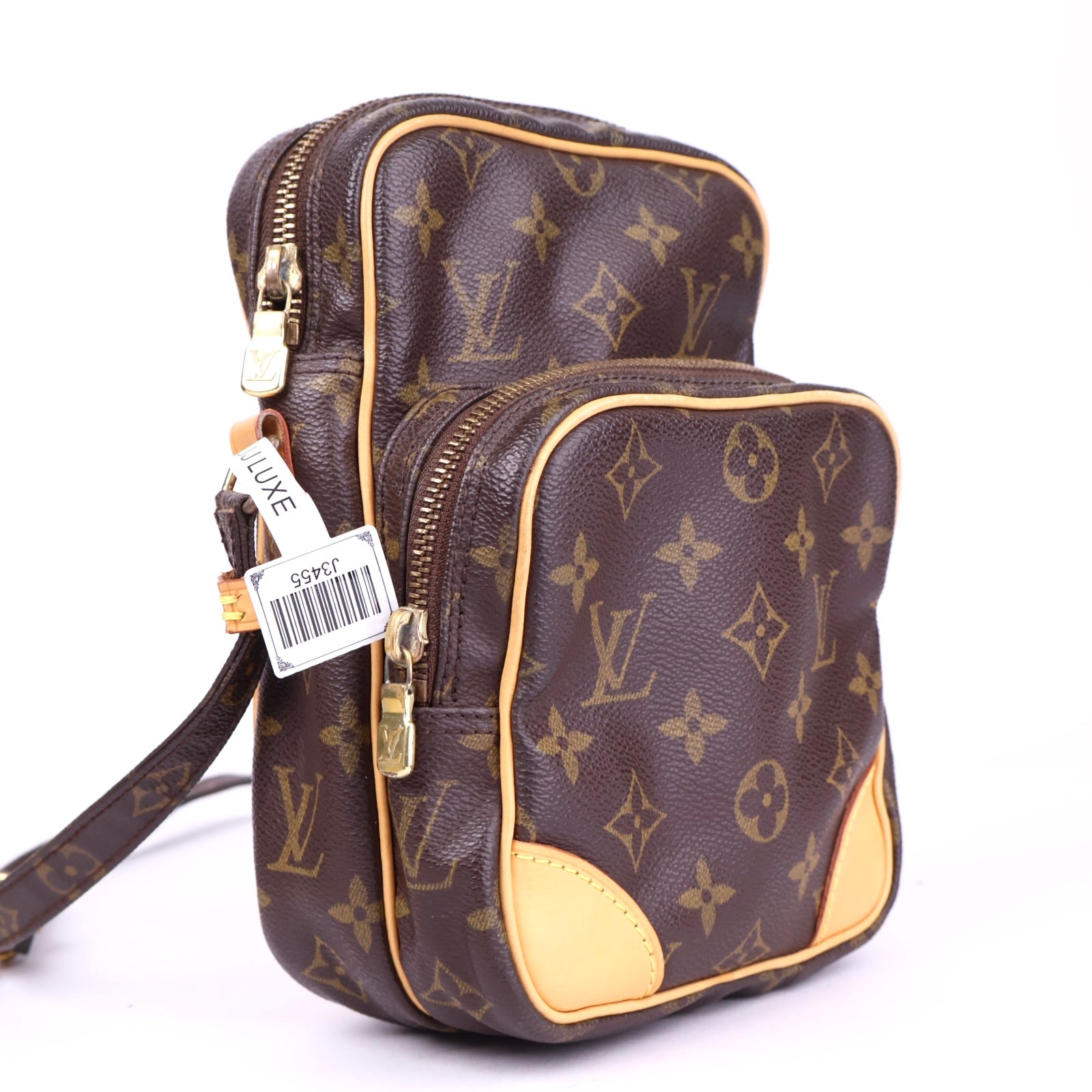 J3455 Louis Vuitton Amazone Monogram Canvas Brown- Pre Owned