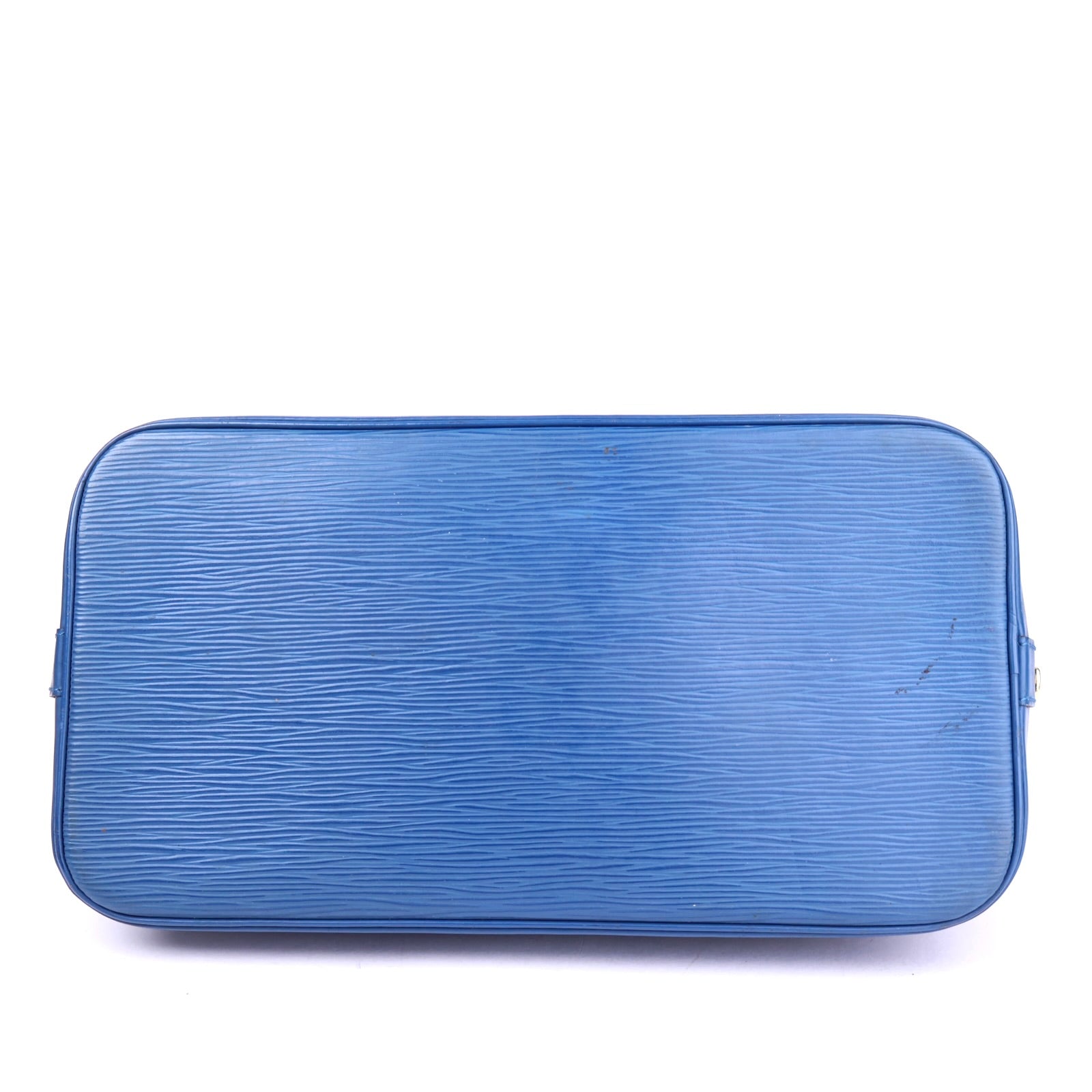 J3449 Louis Vuitton Alma Epi Blu Toledo PM- Pre Owned