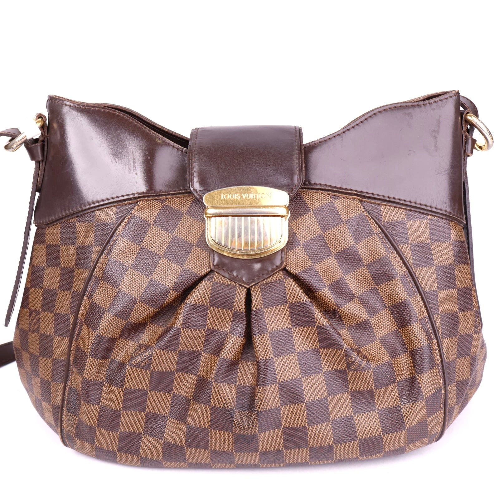 J3451 Louis Vuitton Sistina MM Damier Ebene Shoulder Bag- Pre Owned