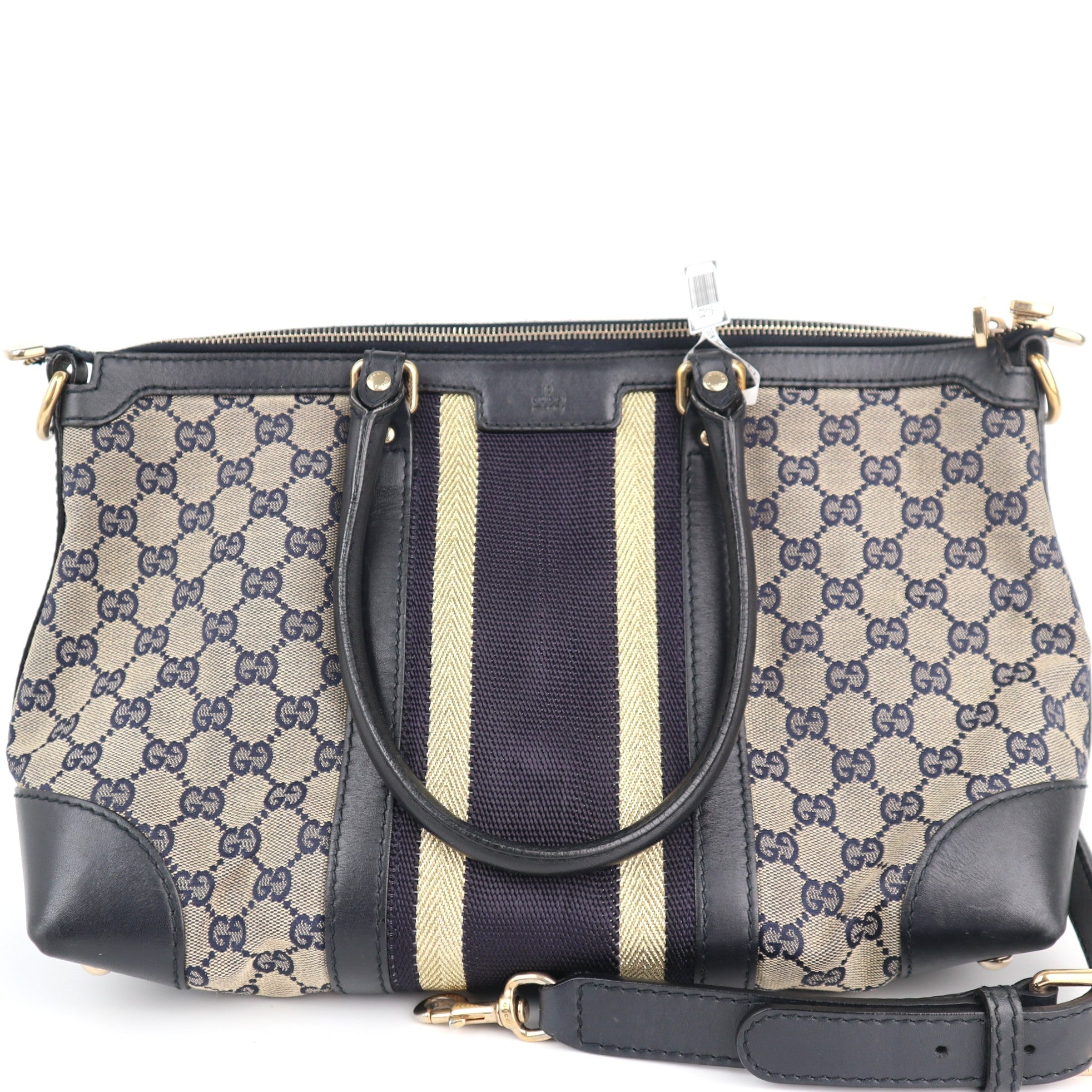 C2119 Gucci Top Handle Bag Speedy 30 | Pre-Owned Excellent Brown Monogram canvas