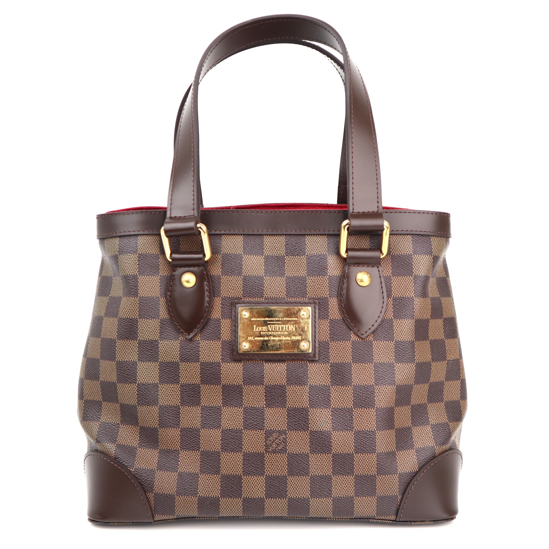 C1318R Louis Vuitton Damier Canvas Hampstead PM-Pre Owned