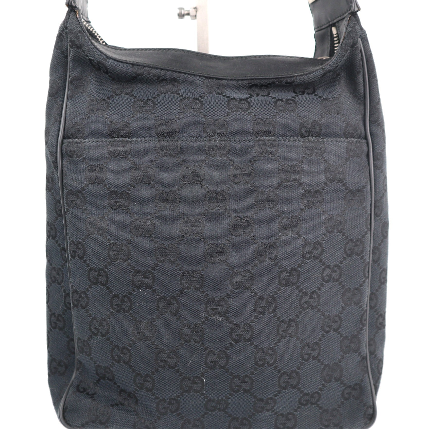 C2122 Gucci Shoulder Bag Front Pocket | Pre-Owned Excellent GG canvas
