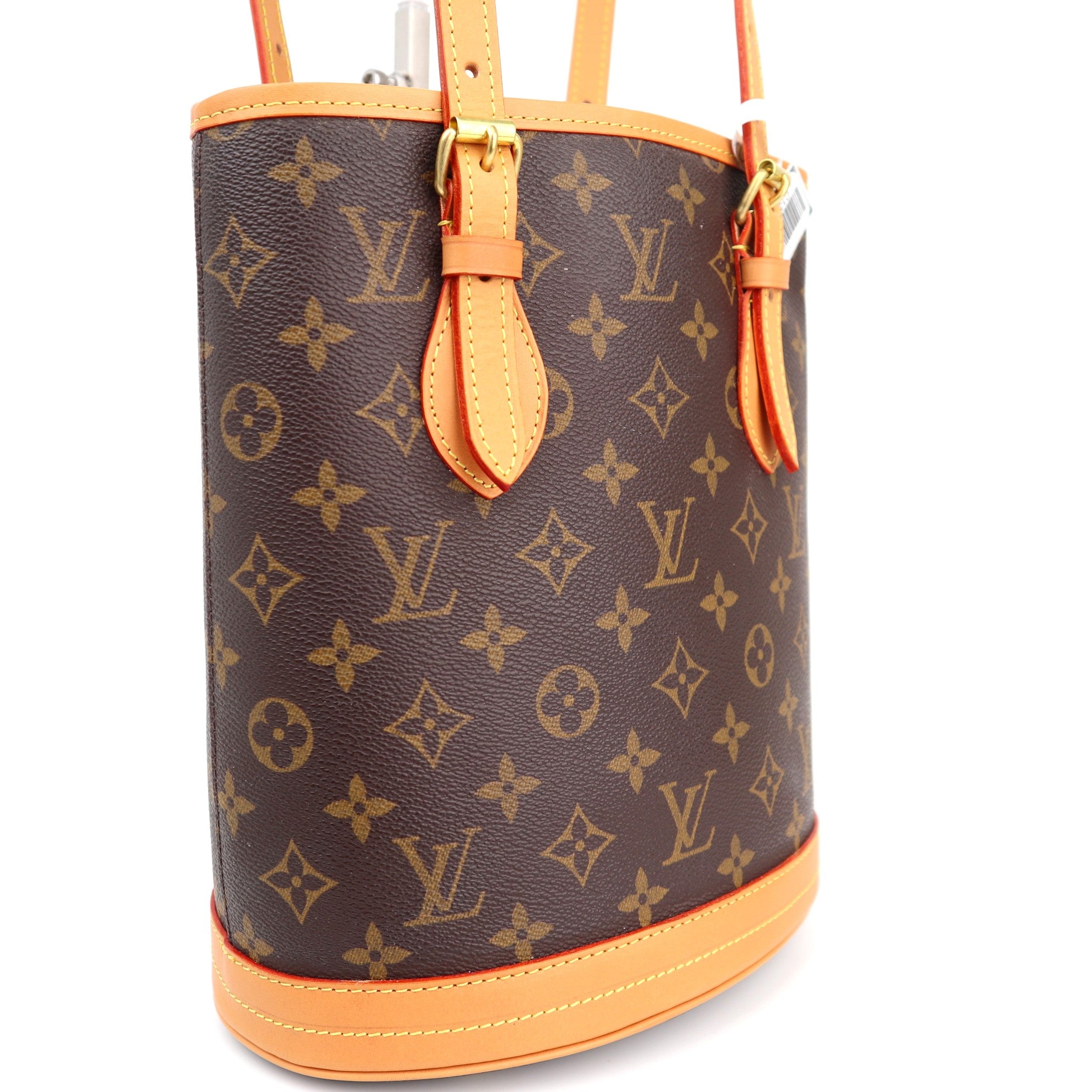 C1319R Louis Vuitton Monogram Canvas Petite Bucket Bag-Pre Owned