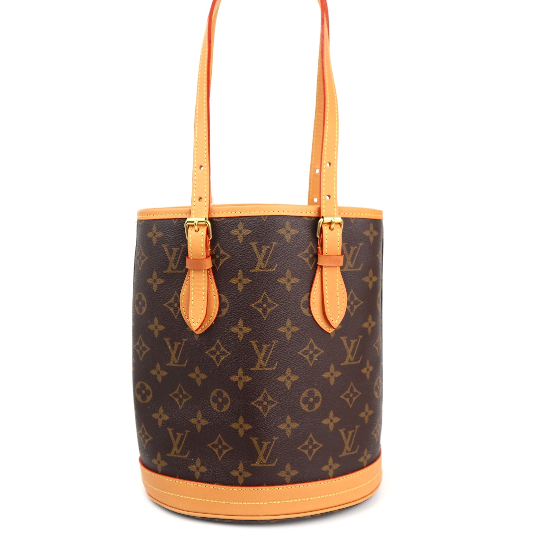 C1319R Louis Vuitton Monogram Canvas Petite Bucket Bag-Pre Owned