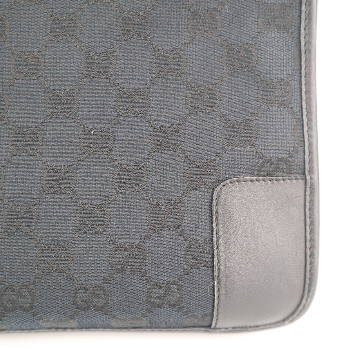 C2123 Gucci Shoulder Bag Square Tote Handbag | Pre-Owned Excellent GG canvas