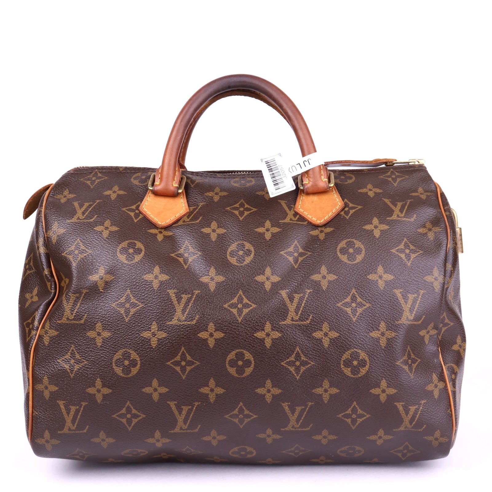 J2057 Louis Vuitton Speedy Handbag Monogram Canvas 30- Pre Owned