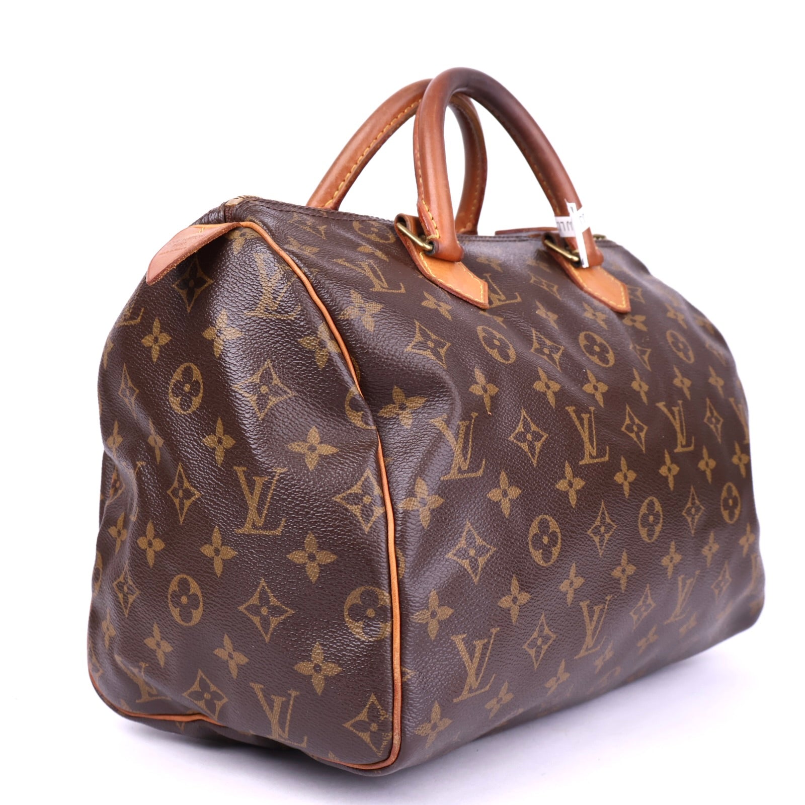 J2057 Louis Vuitton Speedy Handbag Monogram Canvas 30- Pre Owned