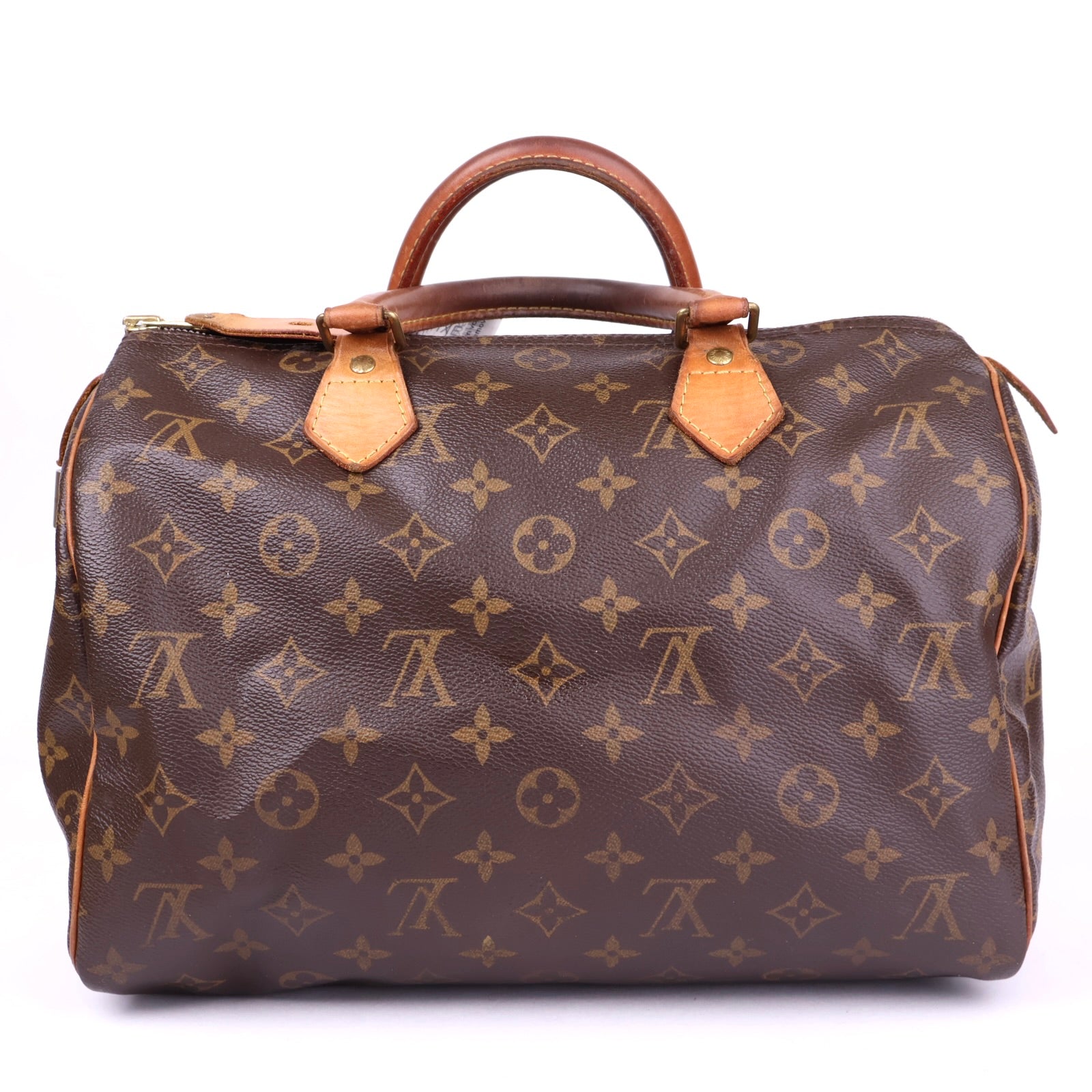 J2057 Louis Vuitton Speedy Handbag Monogram Canvas 30- Pre Owned