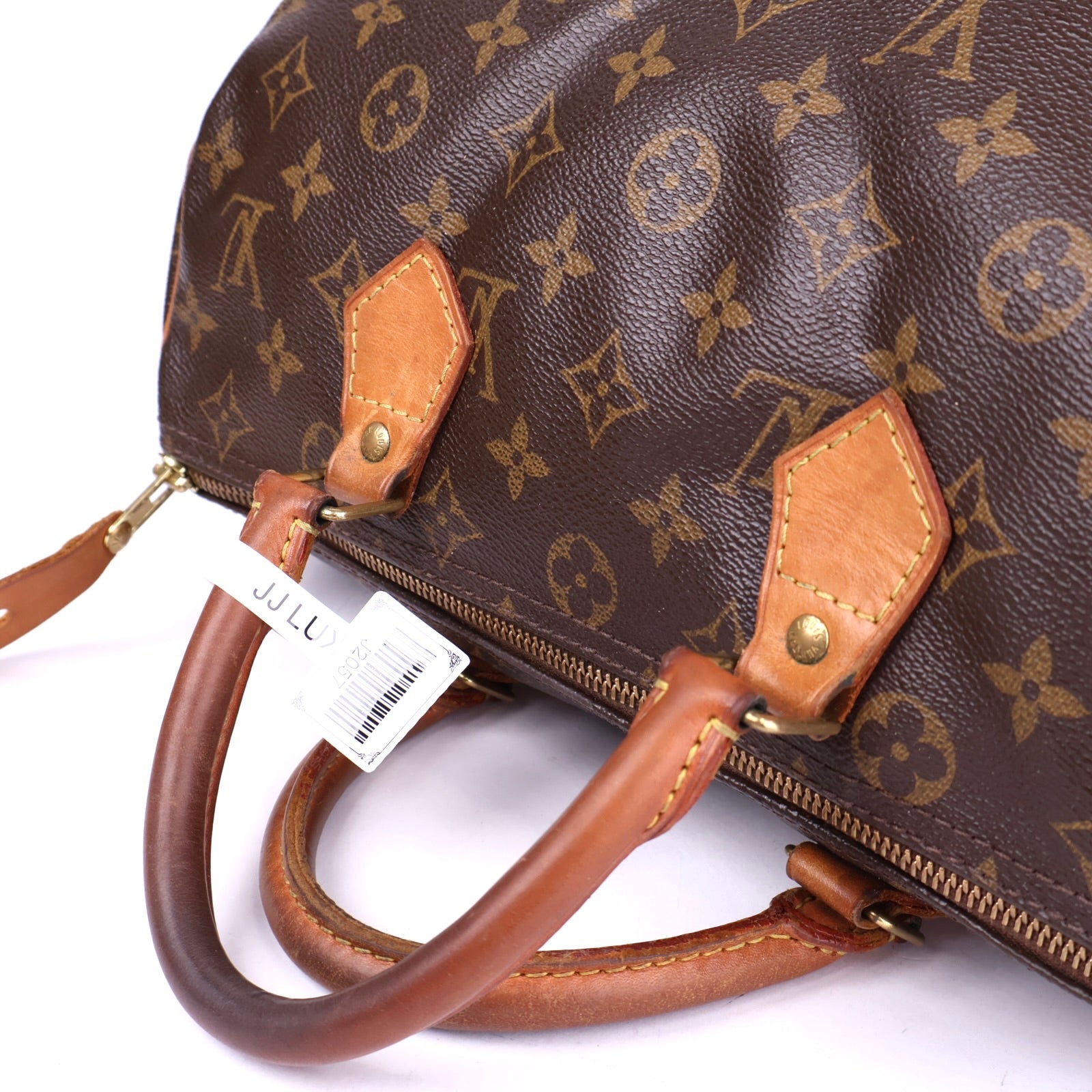 J2057 Louis Vuitton Speedy Handbag Monogram Canvas 30- Pre Owned