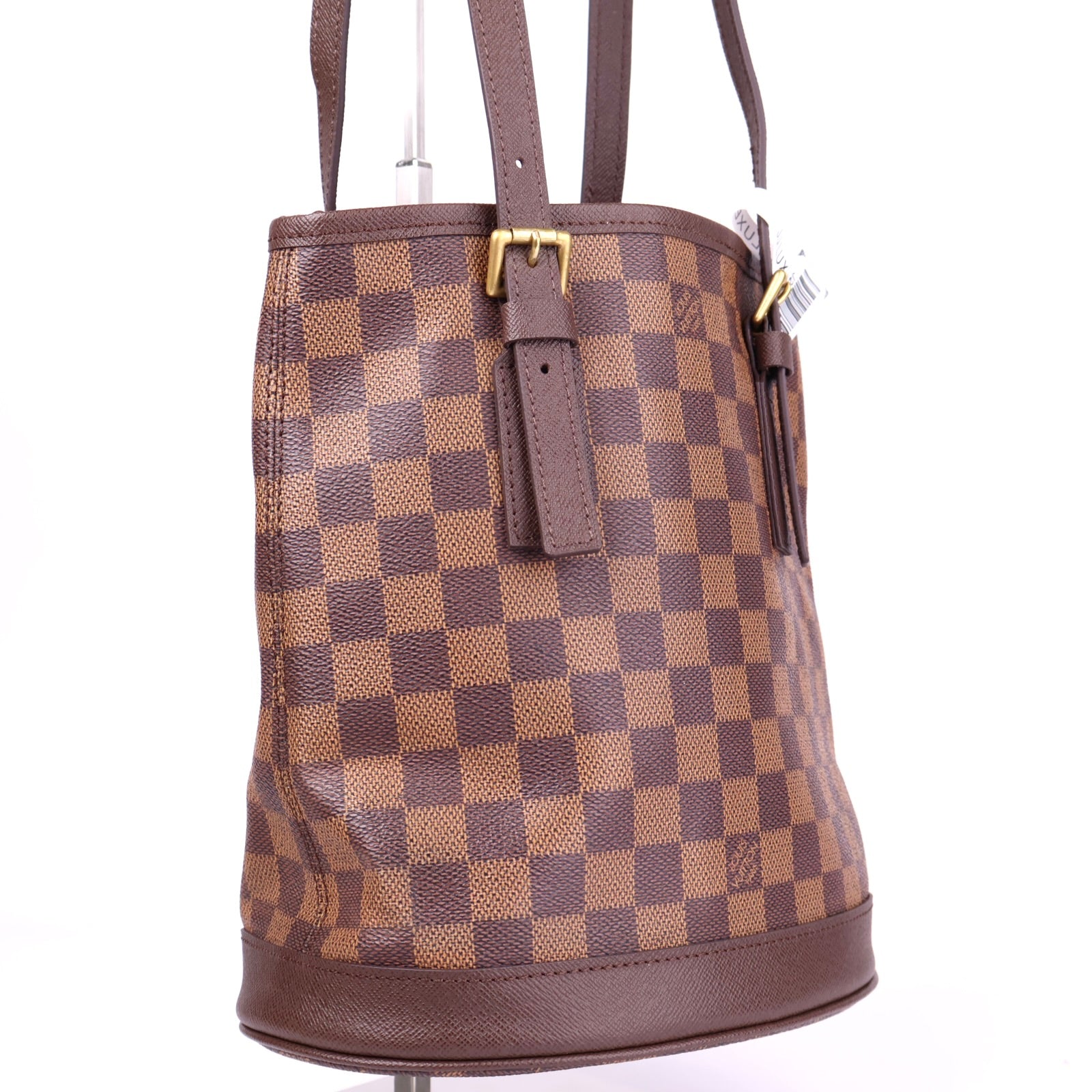J2045 Louis Vuitton Damier Canvas Marais Bucket Bag- Pre Owned