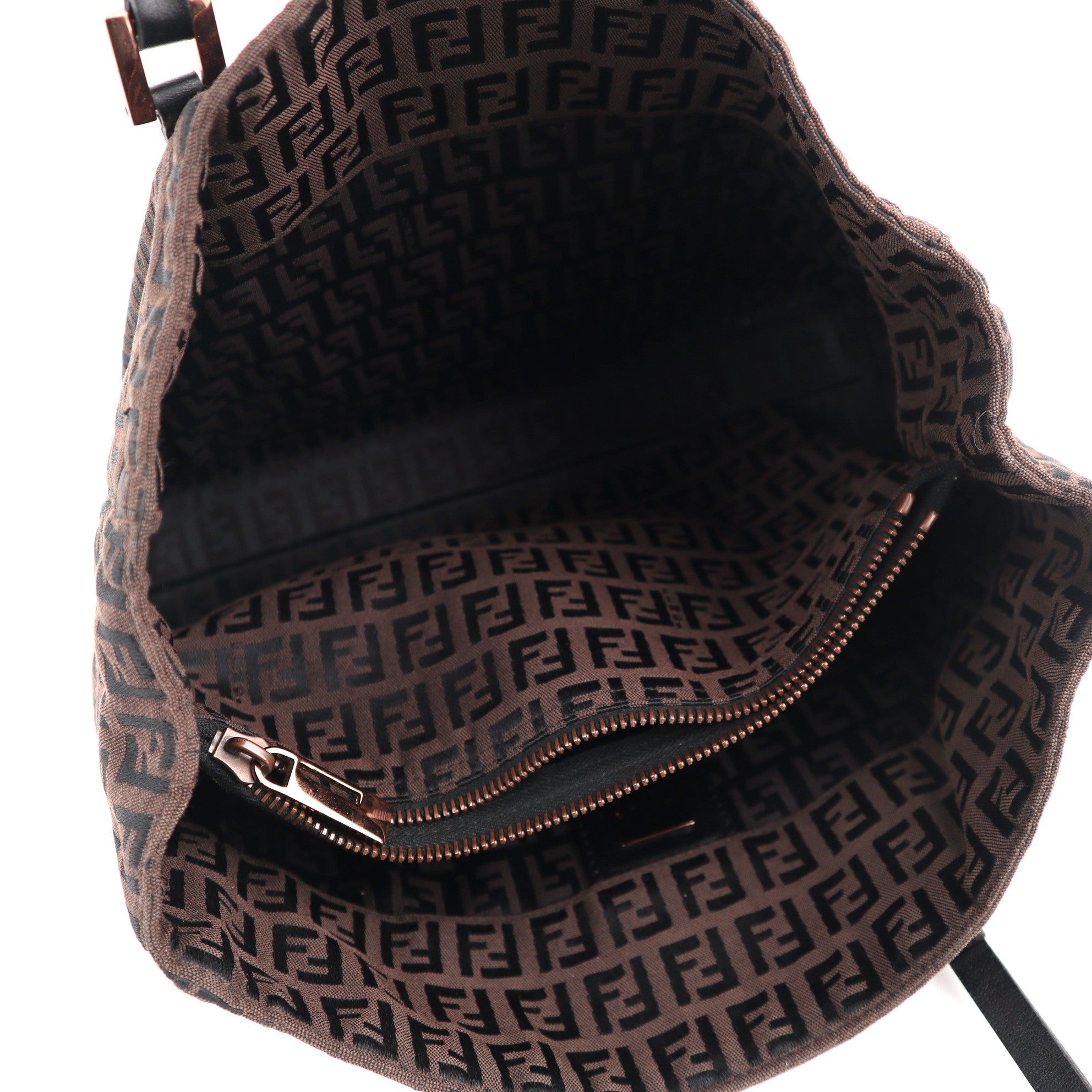C2126 Fendi Tote Bag Tote Bag | Pre-Owned Very Good Brown Zucca canvas