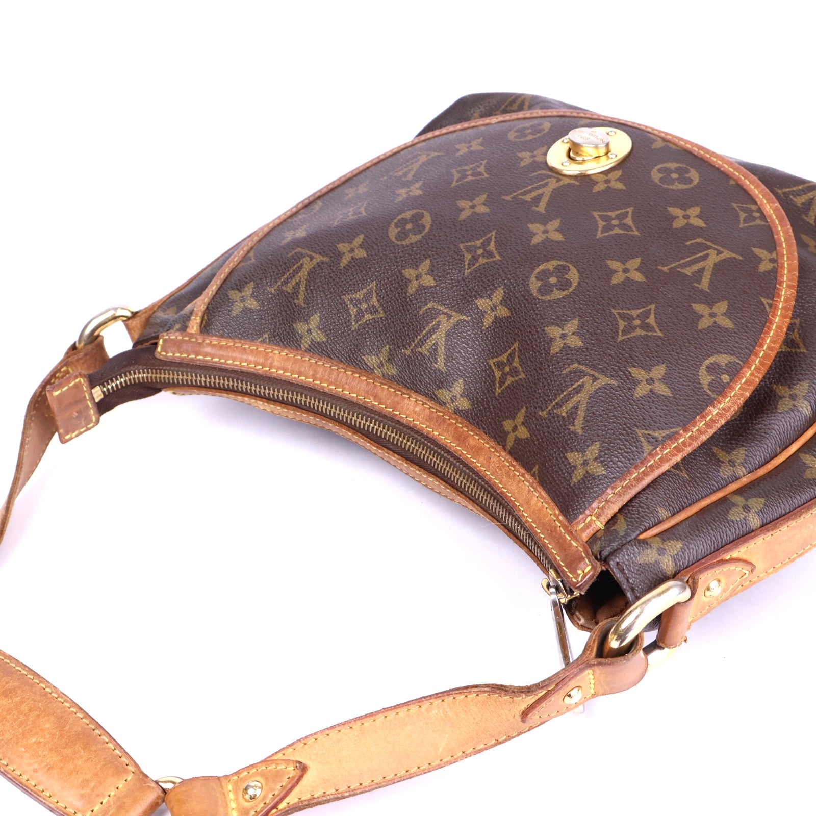 J2047 Louis Vuitton Monogram Canvas Tulum GM Bag- Pre Owned