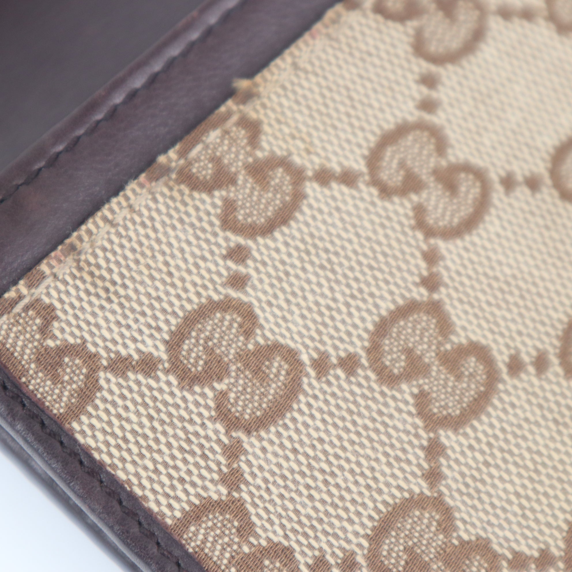 C2130 Gucci Wallet Horsebit | Pre-Owned Very Good GG canvas