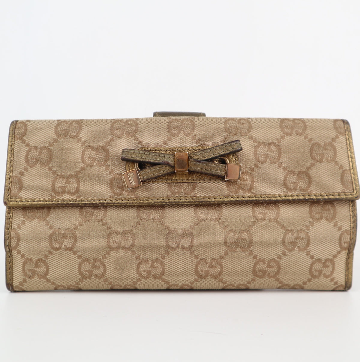 C2131 Gucci Wallet Princy | Pre-Owned Very Good GG canvas