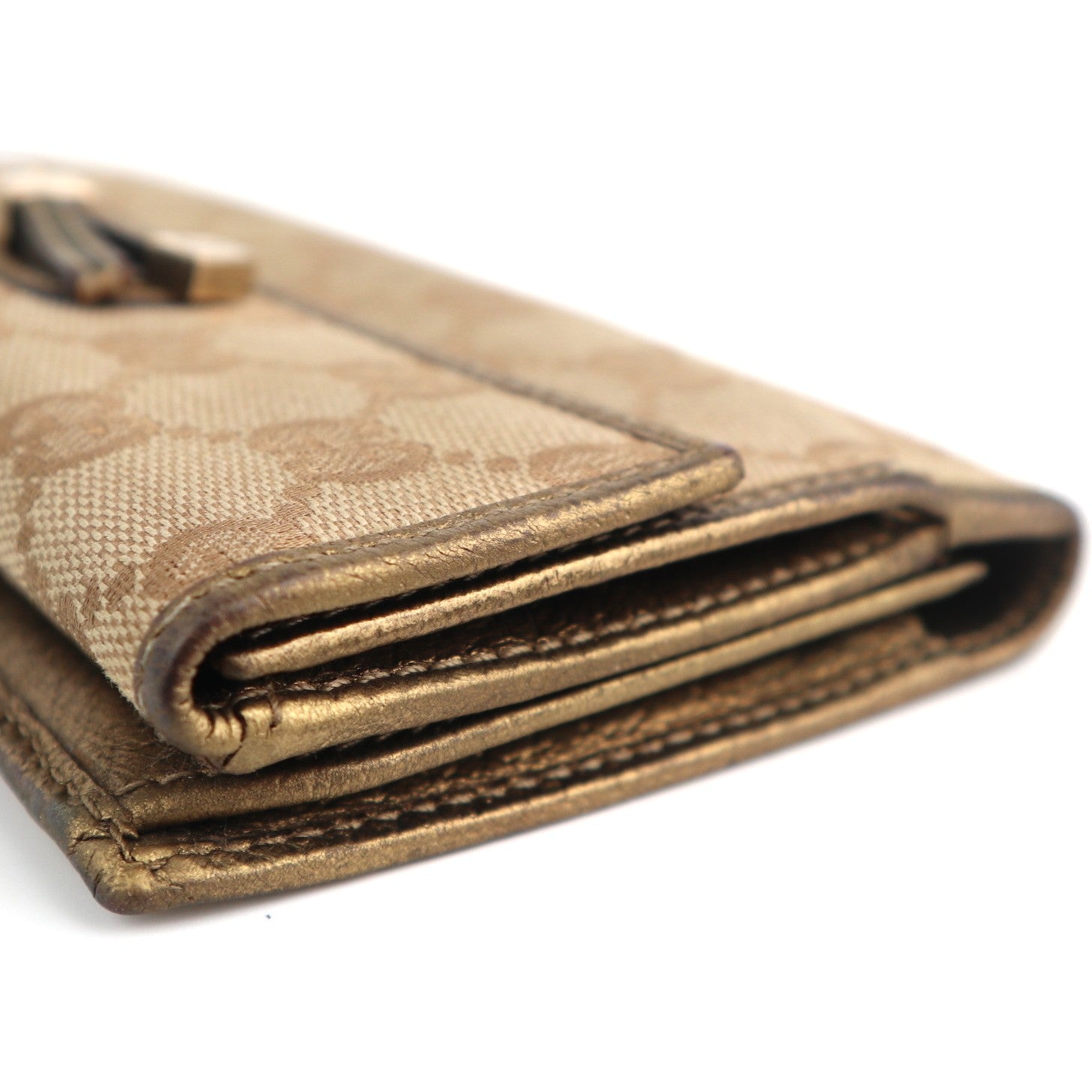 C2131 Gucci Wallet Princy | Pre-Owned Very Good GG canvas