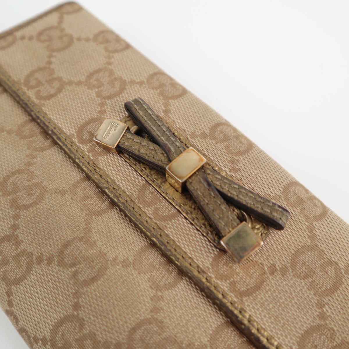 C2131 Gucci Wallet Princy | Pre-Owned Very Good GG canvas